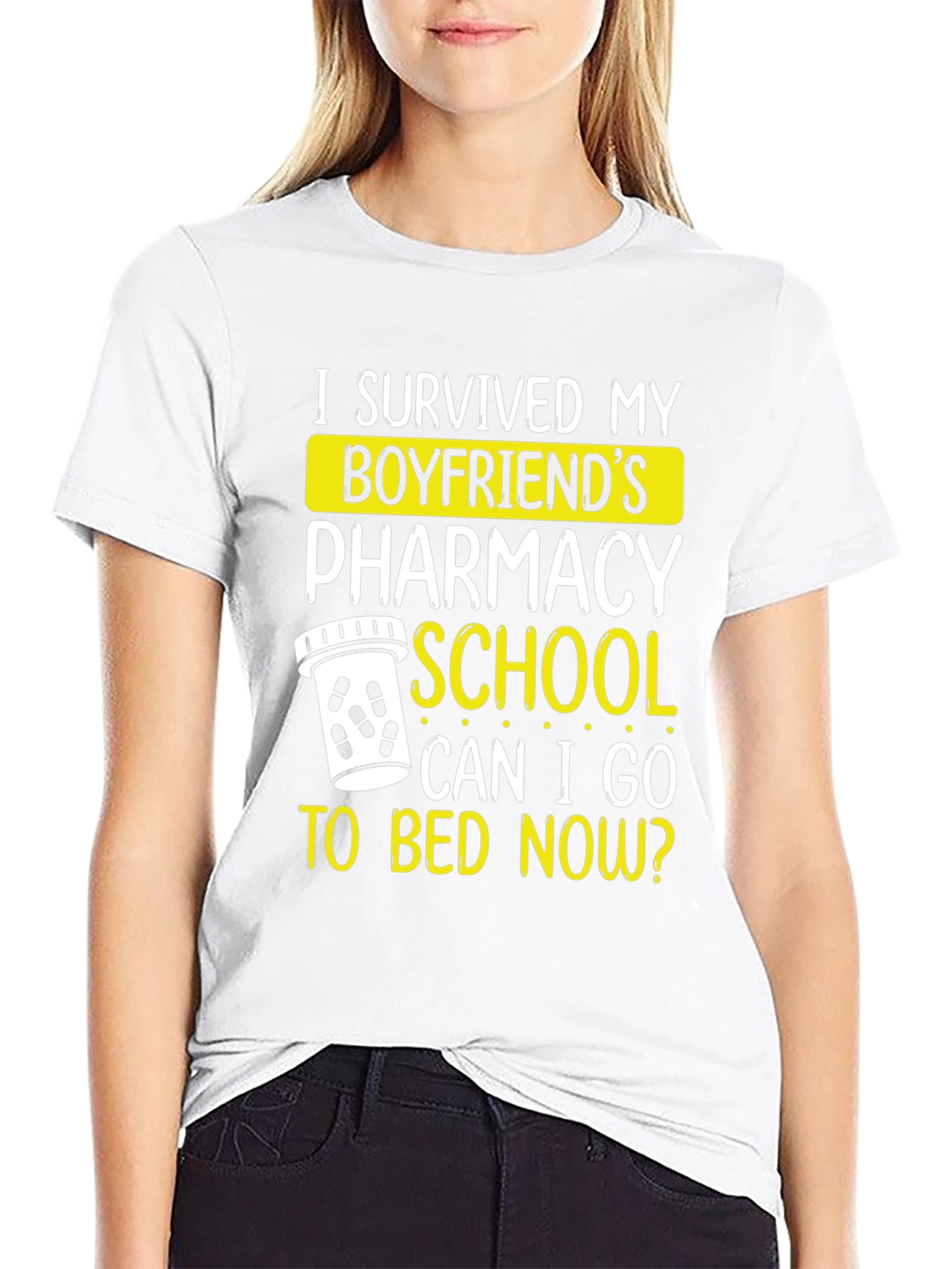 Boyfriends Pharmacy School Survivor Graphic Tee