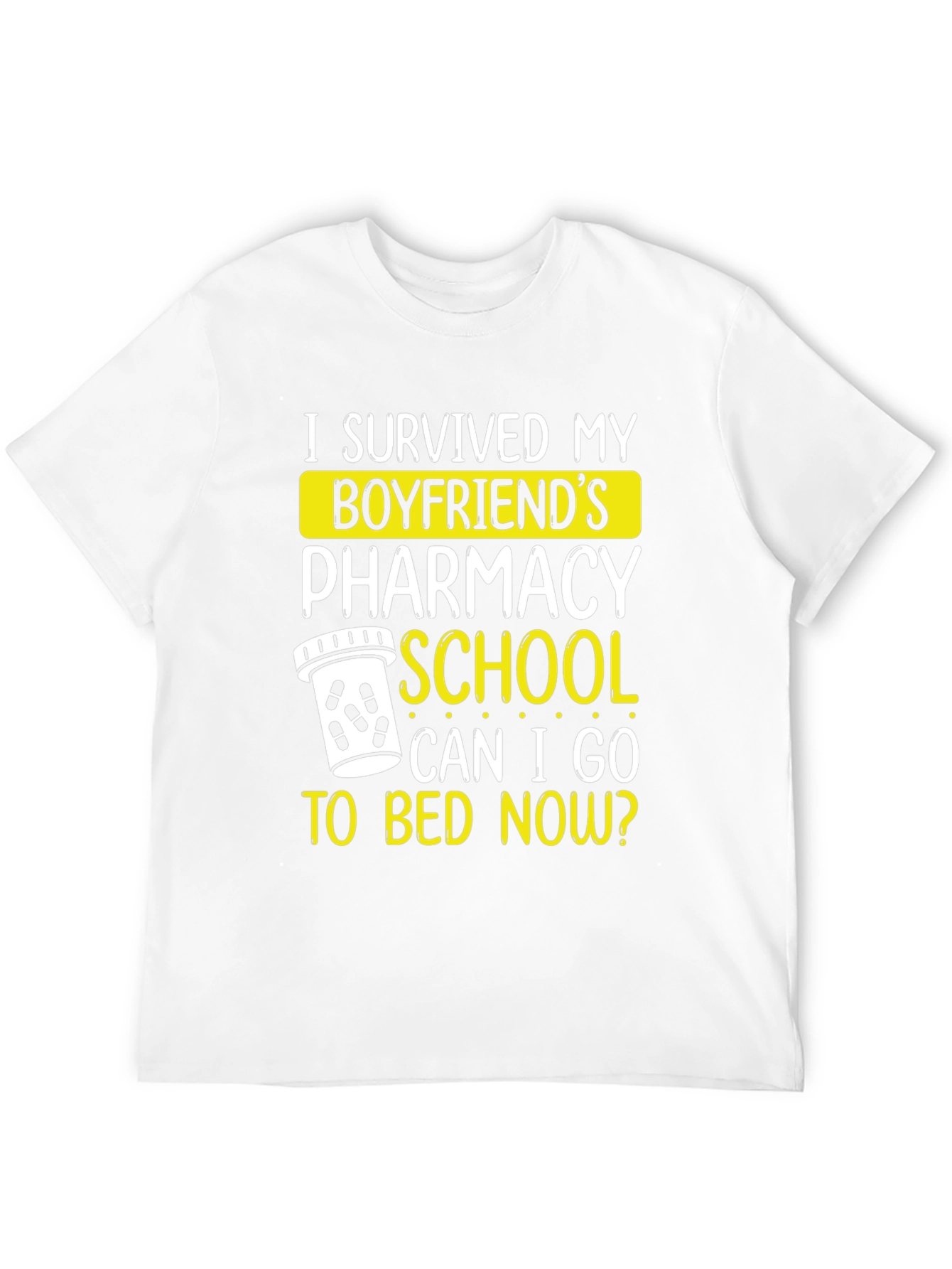 Boyfriends Pharmacy School Survivor Graphic Tee