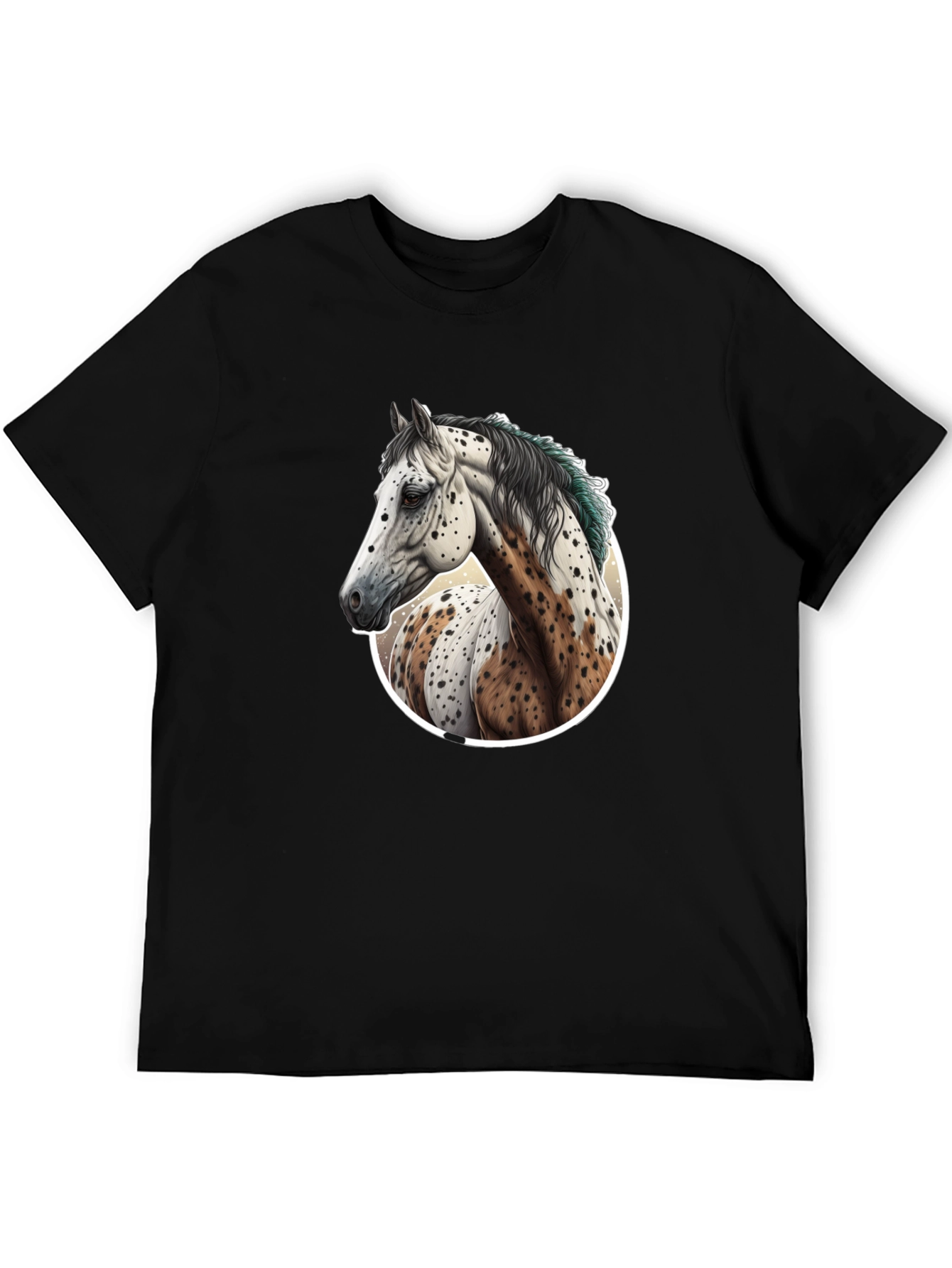 Horse Portrait Graphic Tee - Unique Style