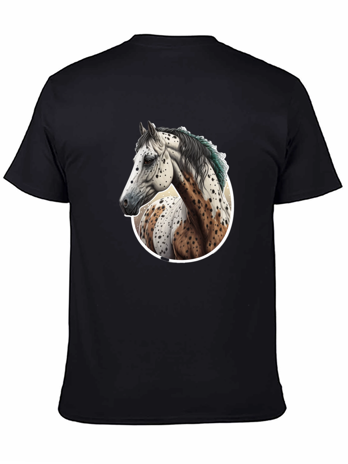 Horse Portrait Graphic Tee - Unique Style