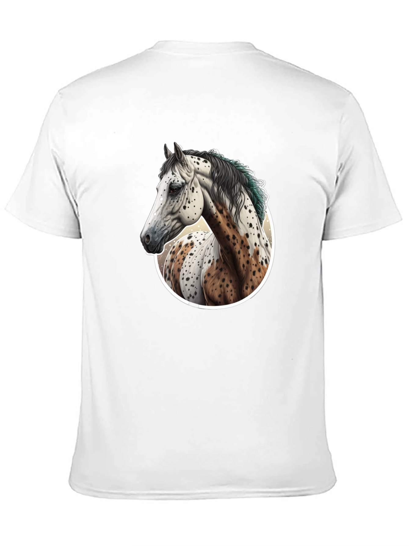 Horse Portrait Graphic Tee - Unique Style