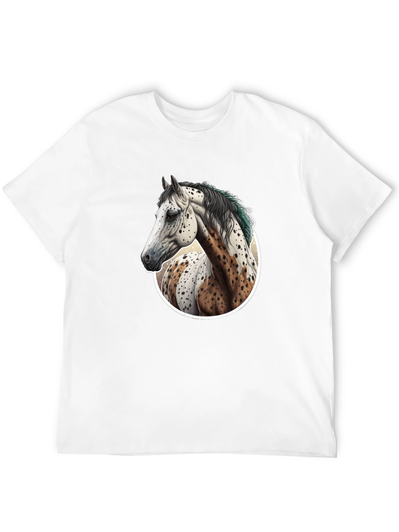 Horse Portrait Graphic Tee - Unique Style
