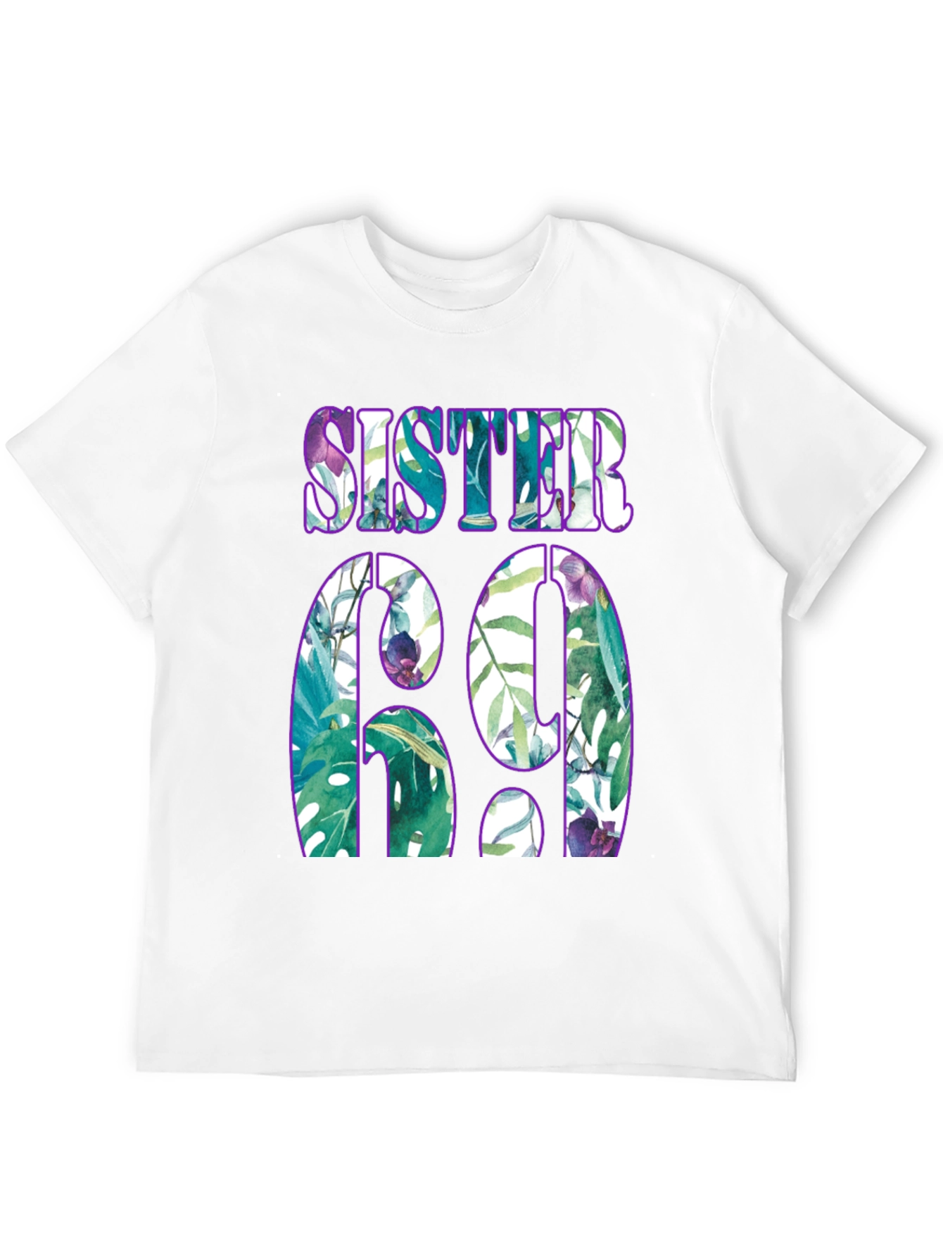 Sister 69 Graphic Print Tee