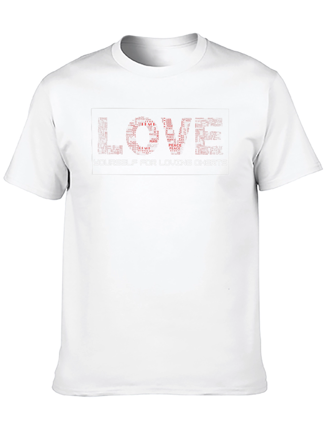 Love Yourself Black Graphic Tee