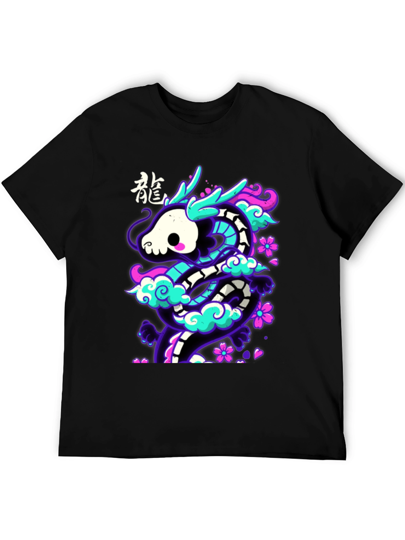 Neon Dragon Graphic Tee - Unique Streetwear