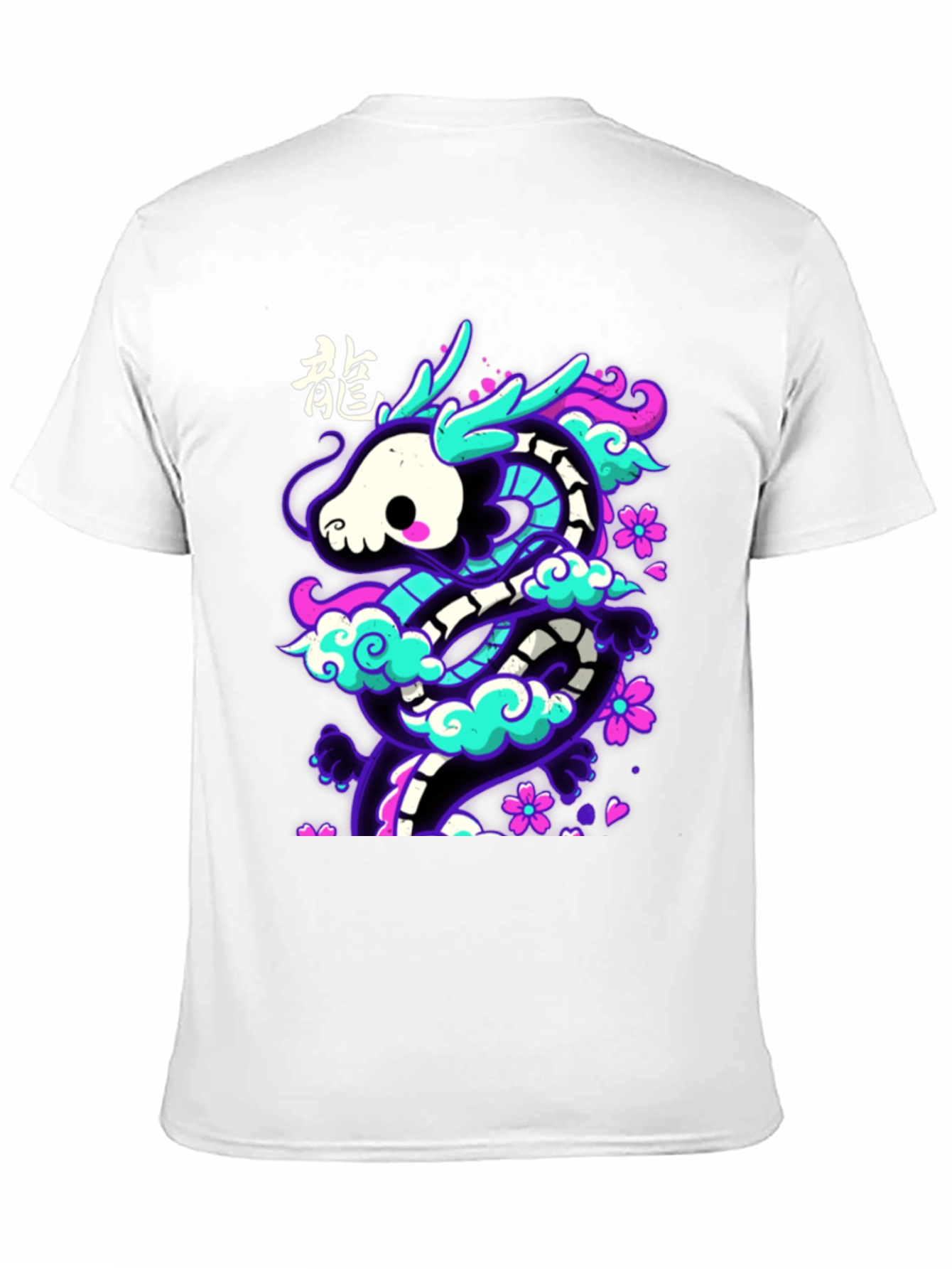 Neon Dragon Graphic Tee - Unique Streetwear