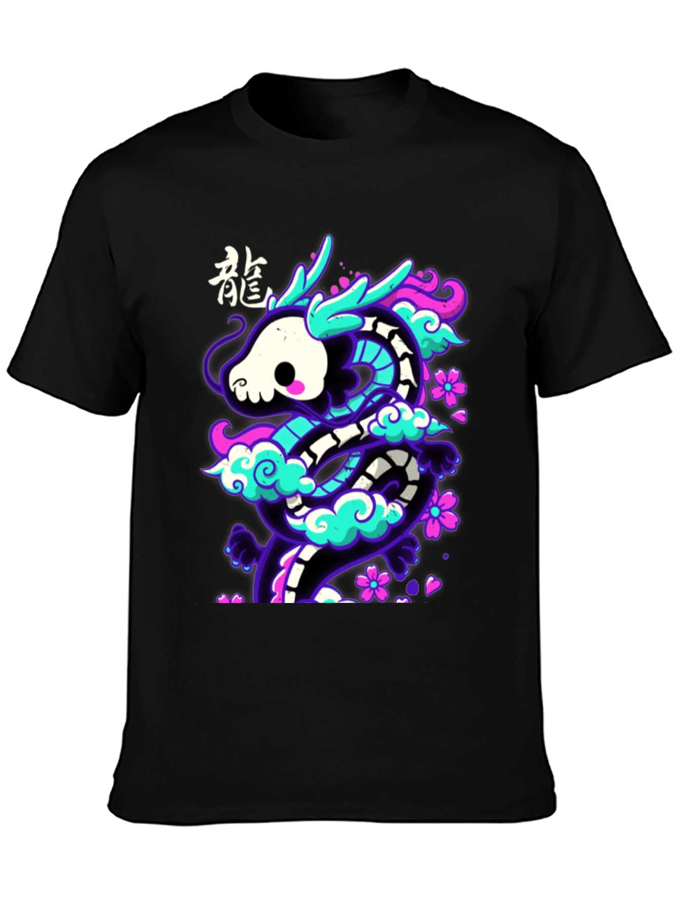 Neon Dragon Graphic Tee - Unique Streetwear