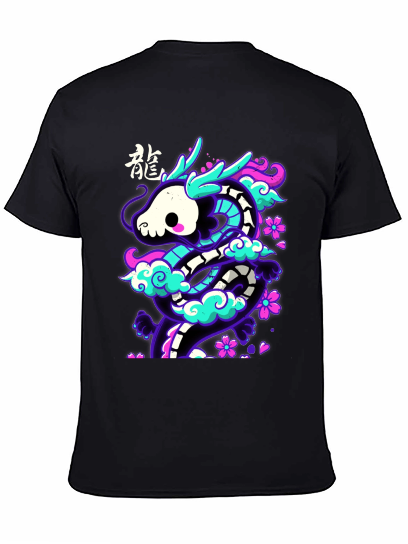 Neon Dragon Graphic Tee - Unique Streetwear