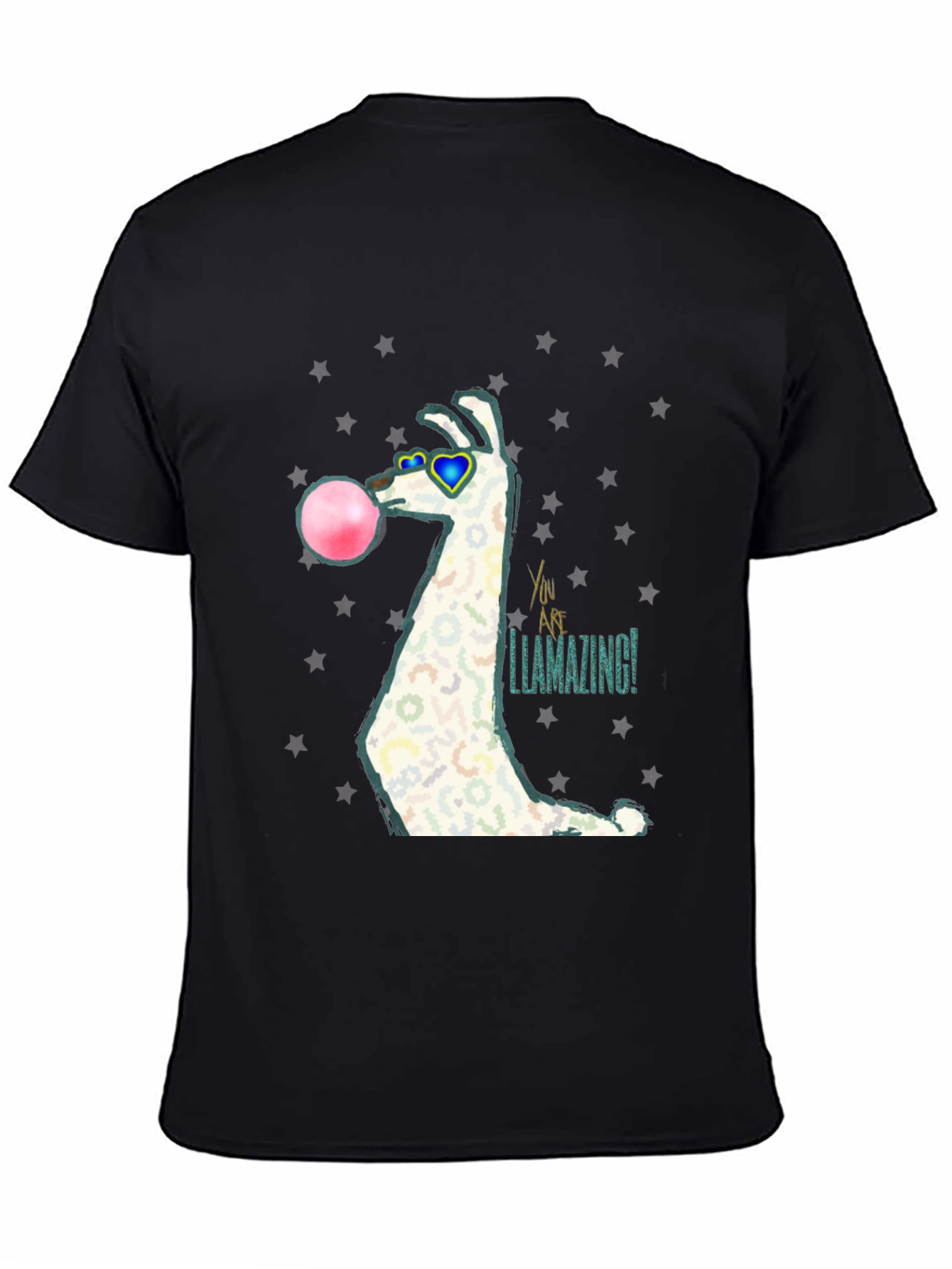 Llamazing Bubblegum Graphic Tee
