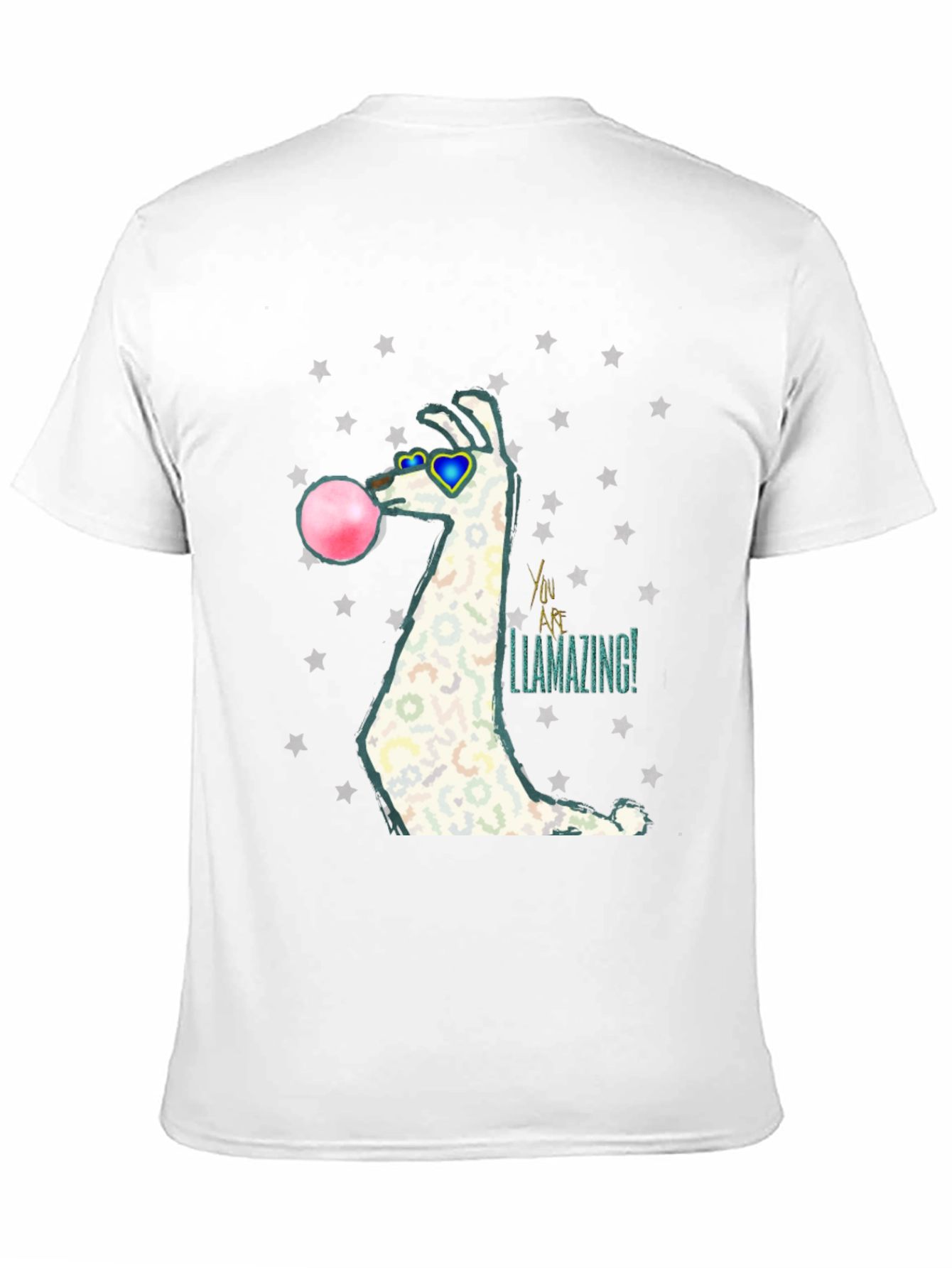 Llamazing Bubblegum Graphic Tee