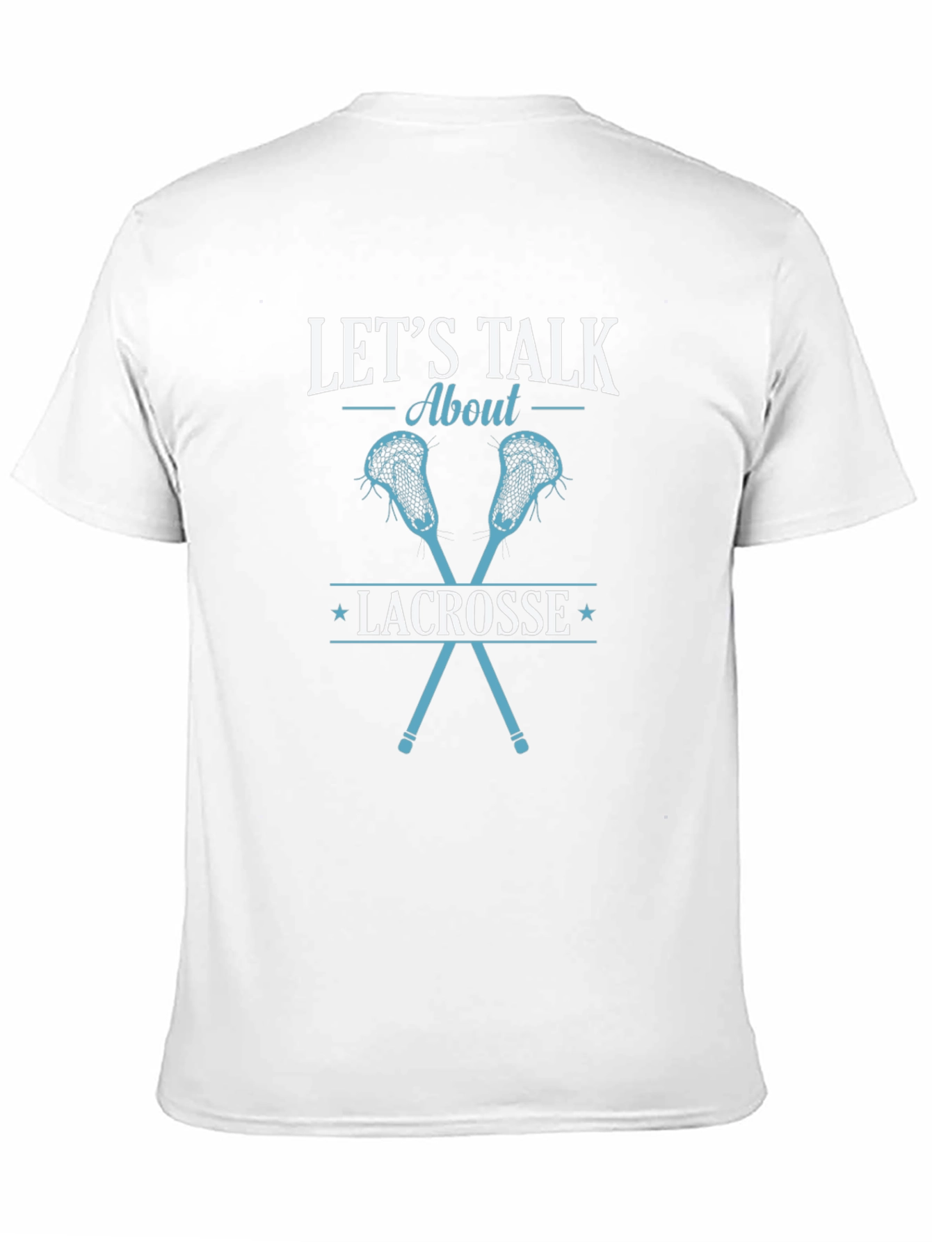 Lets Talk About Lacrosse Graphic Tee