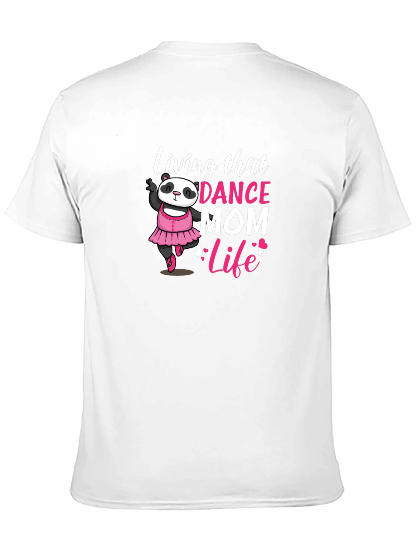 Dance Mom Life Panda Bear T-Shirt