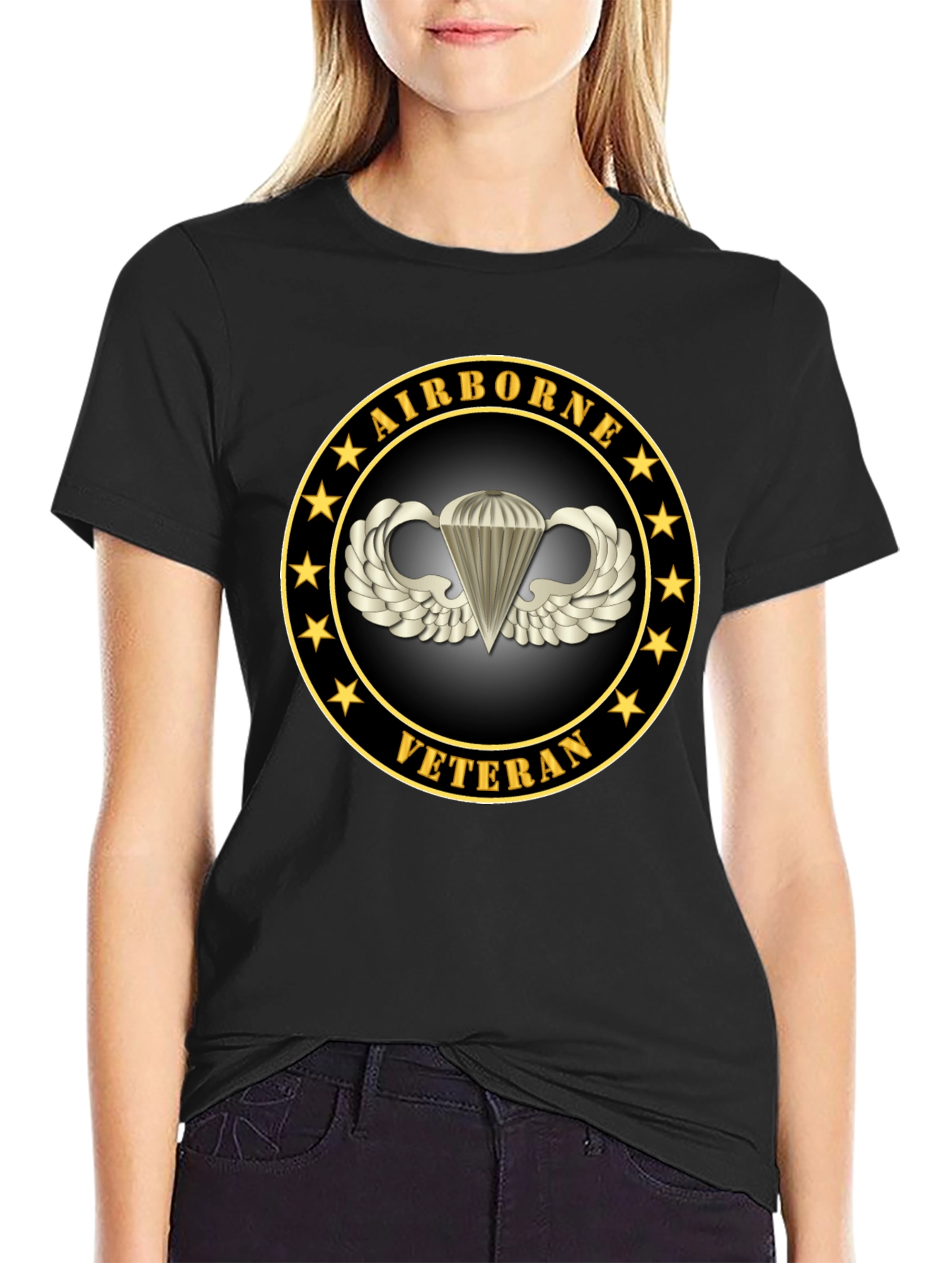Airborne Veteran T-Shirt - Military Pride Apparel