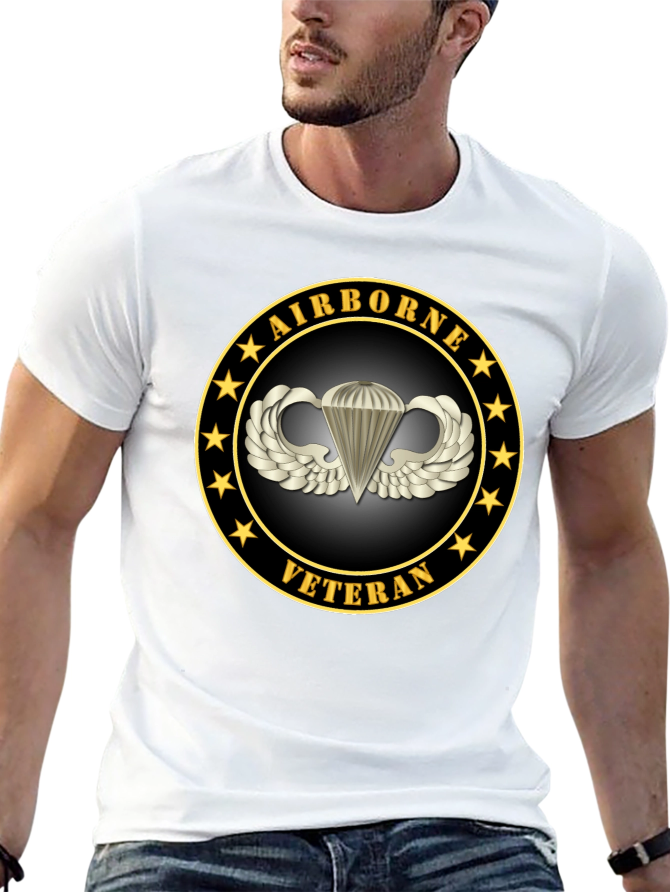 Airborne Veteran T-Shirt - Military Pride Apparel