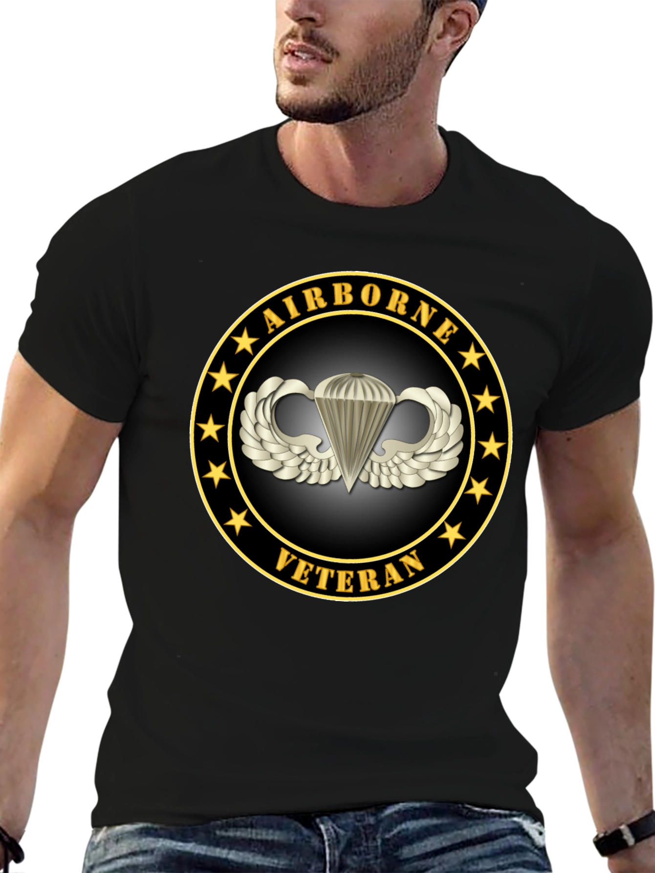 Airborne Veteran T-Shirt - Military Pride Apparel