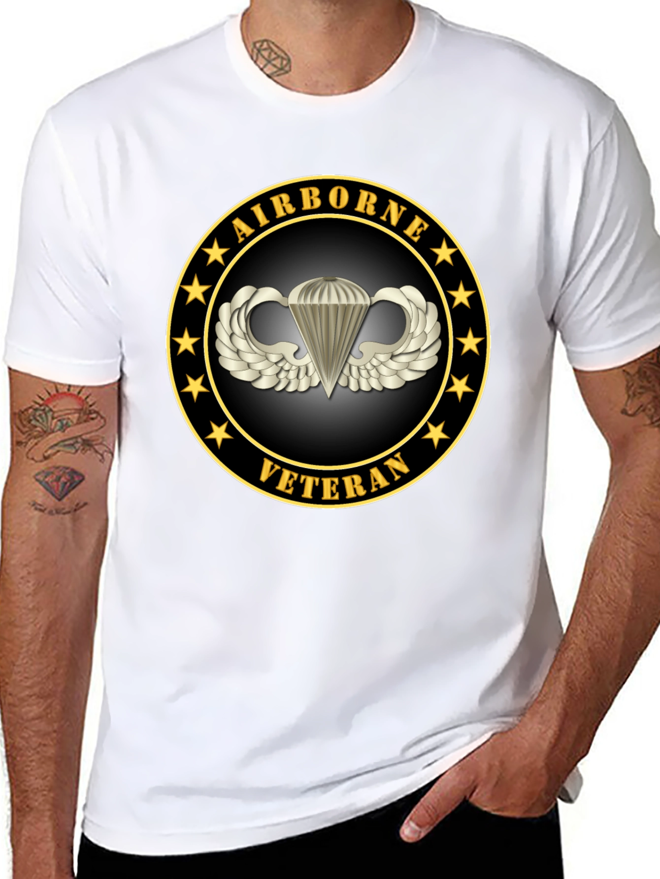 Airborne Veteran T-Shirt - Military Pride Apparel