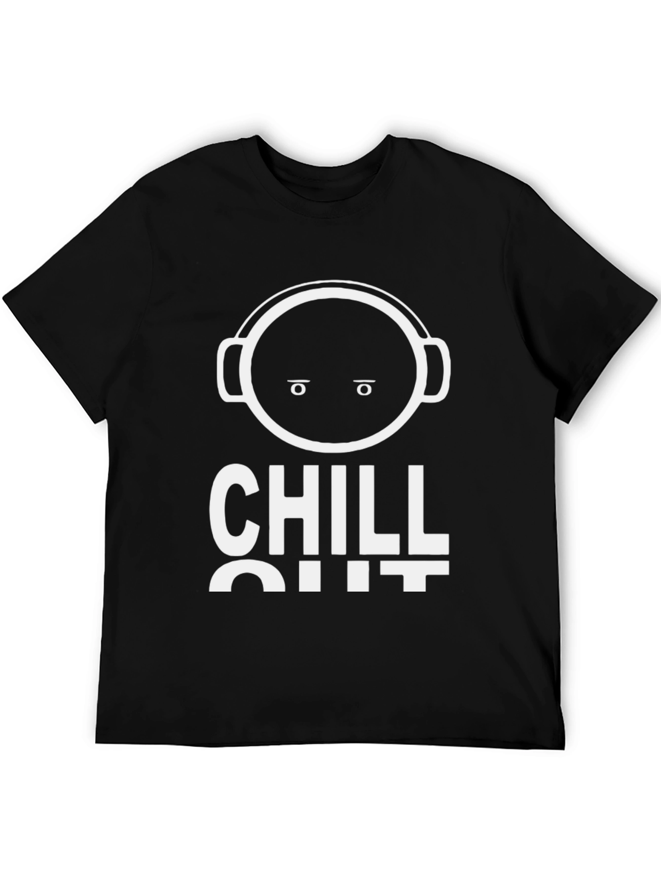 Chill Out Graphic Tee - Relaxed Style