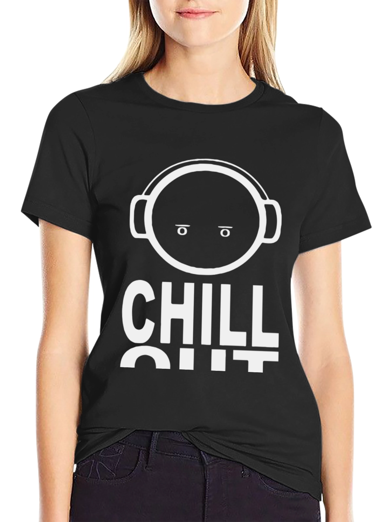 Chill Out Graphic Tee - Relaxed Style