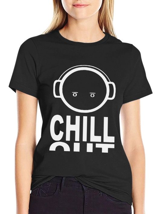 Chill Out Graphic Tee - Relaxed Style