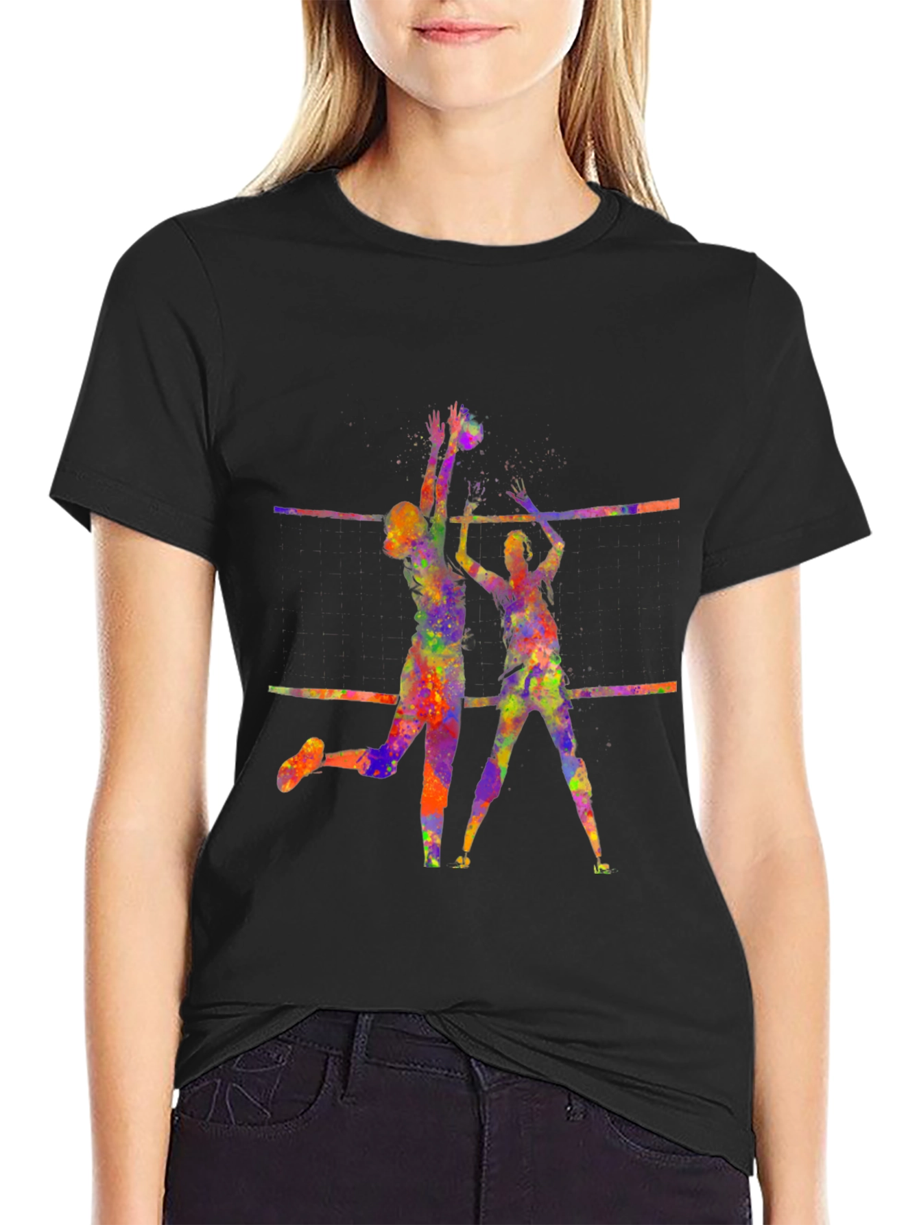 Volleyball Watercolor T-Shirt