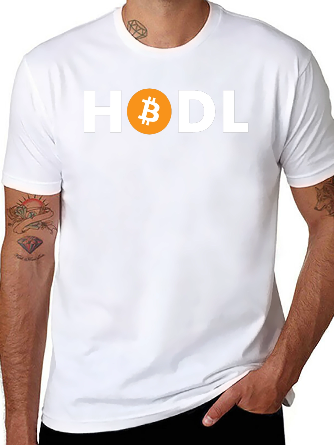 HODL Bitcoin T-Shirt - Crypto Investor Tee