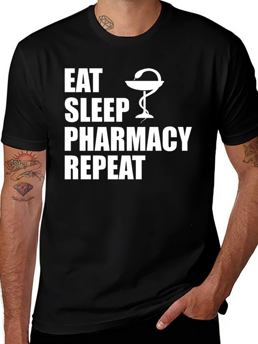 Eat Sleep Pharmacy Repeat T-Shirt