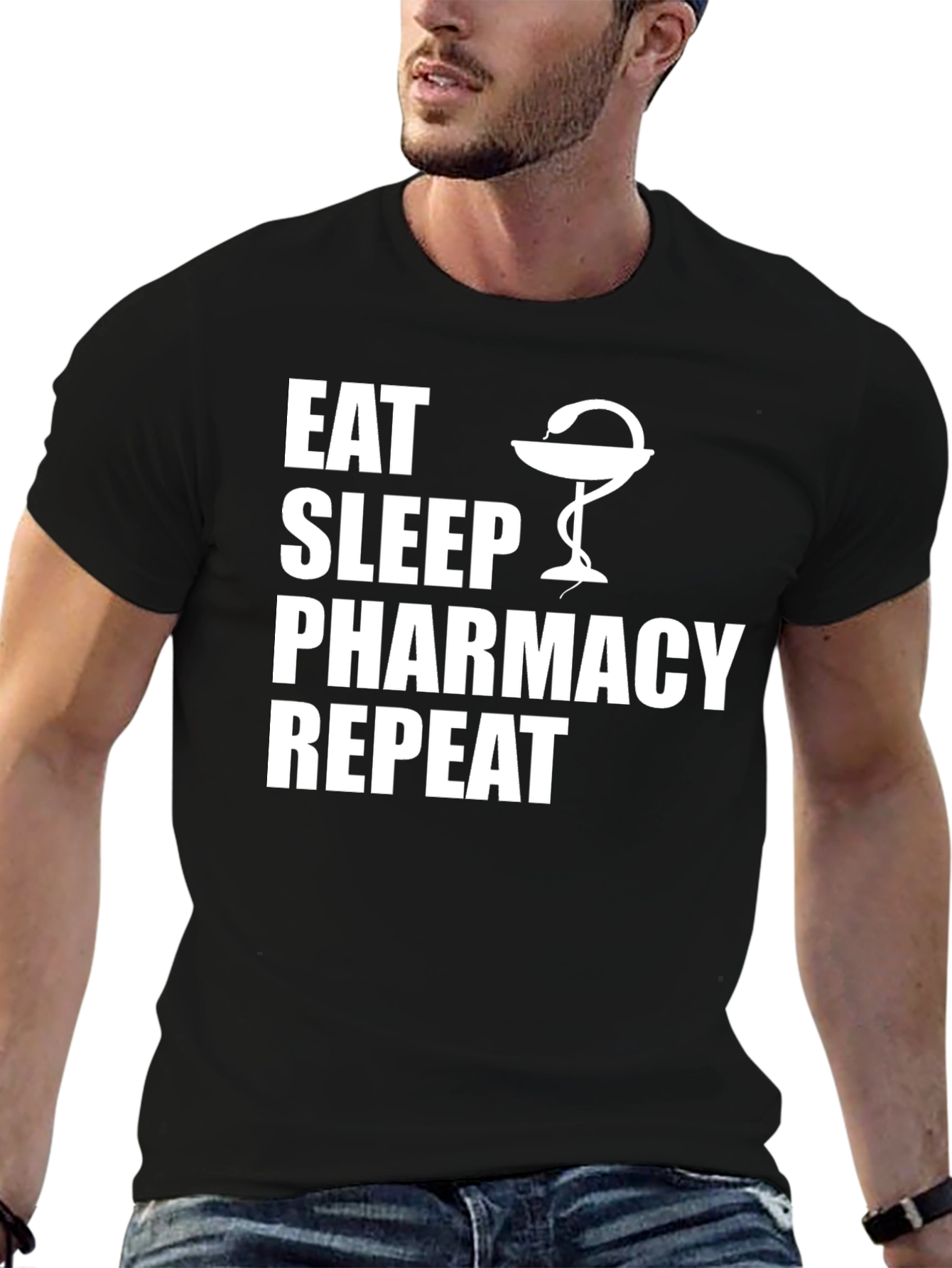 Eat Sleep Pharmacy Repeat T-Shirt