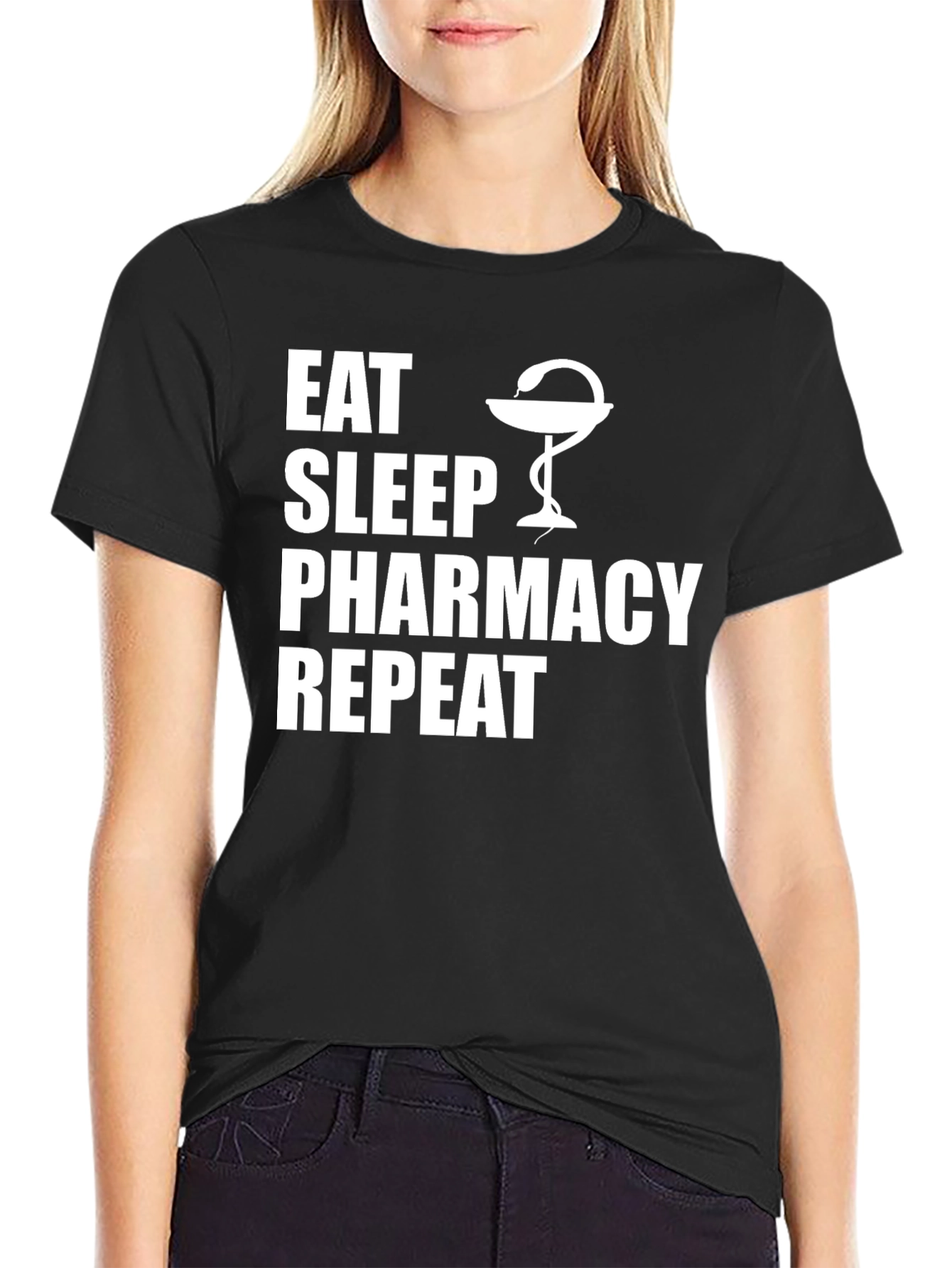 Eat Sleep Pharmacy Repeat T-Shirt