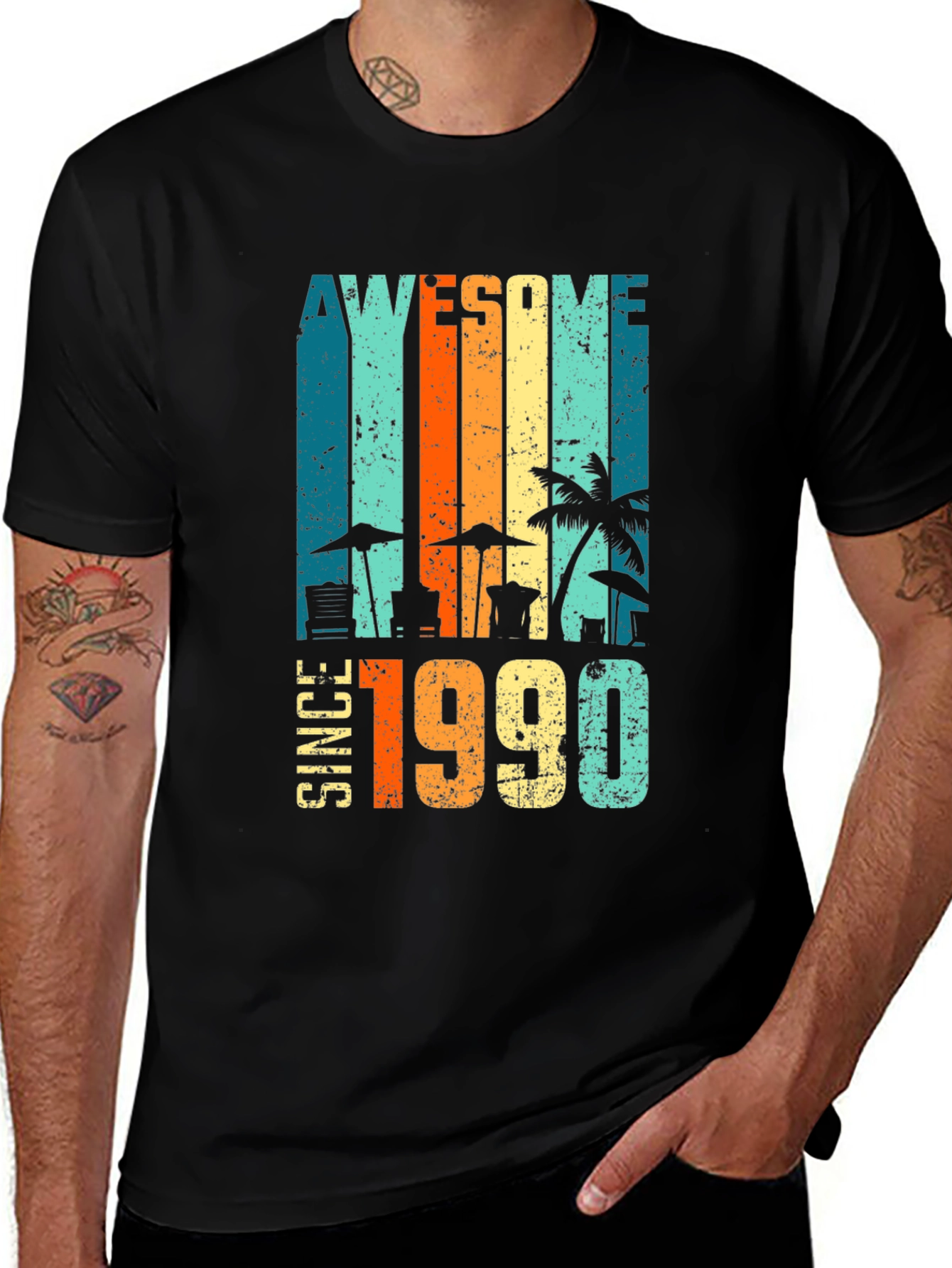 Awesome Since 1990 Graphic Tee