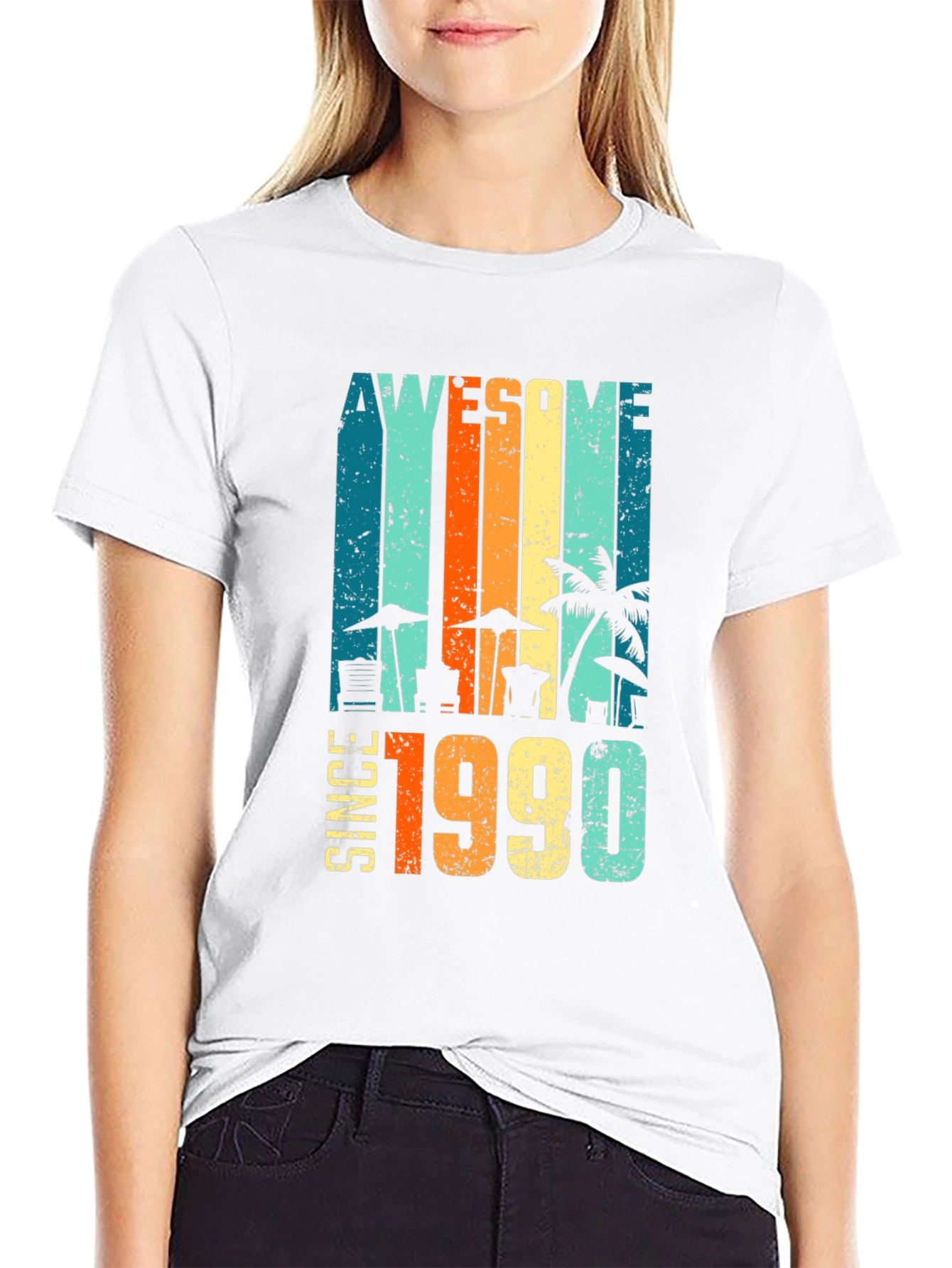 Awesome Since 1990 Graphic Tee