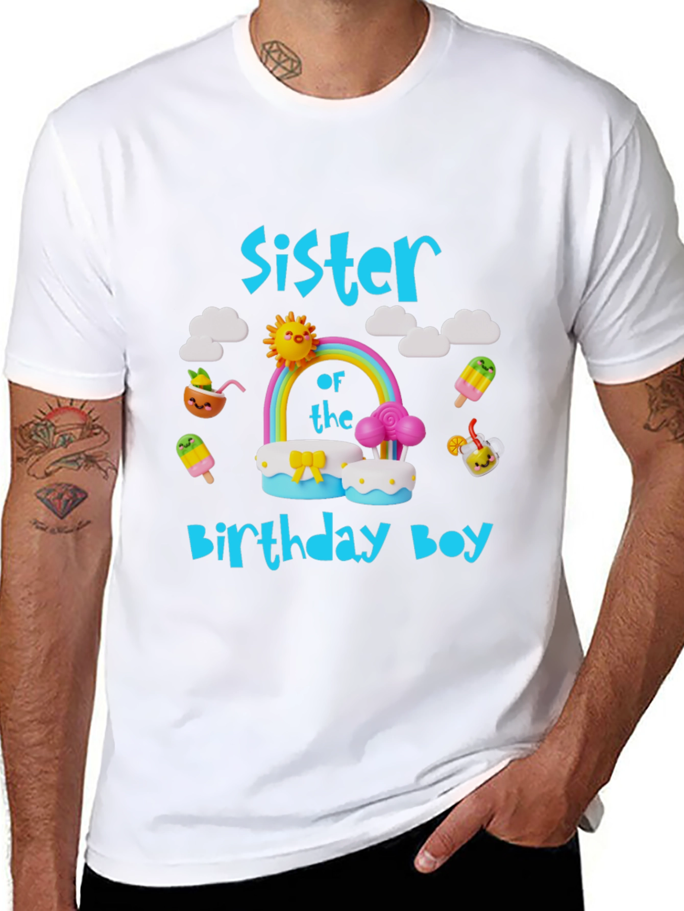 Sister of the Birthday Boy T-Shirt
