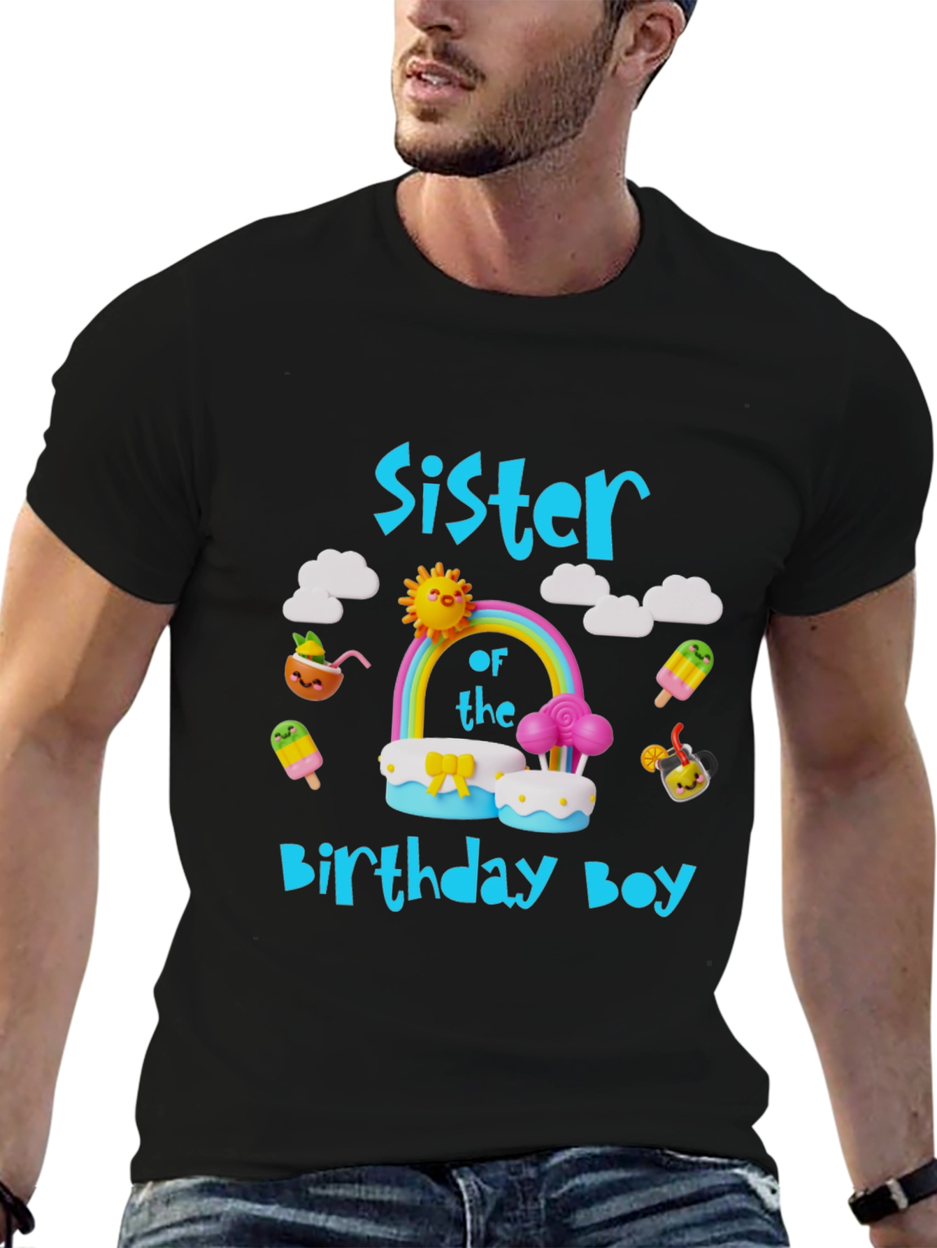 Sister of the Birthday Boy T-Shirt