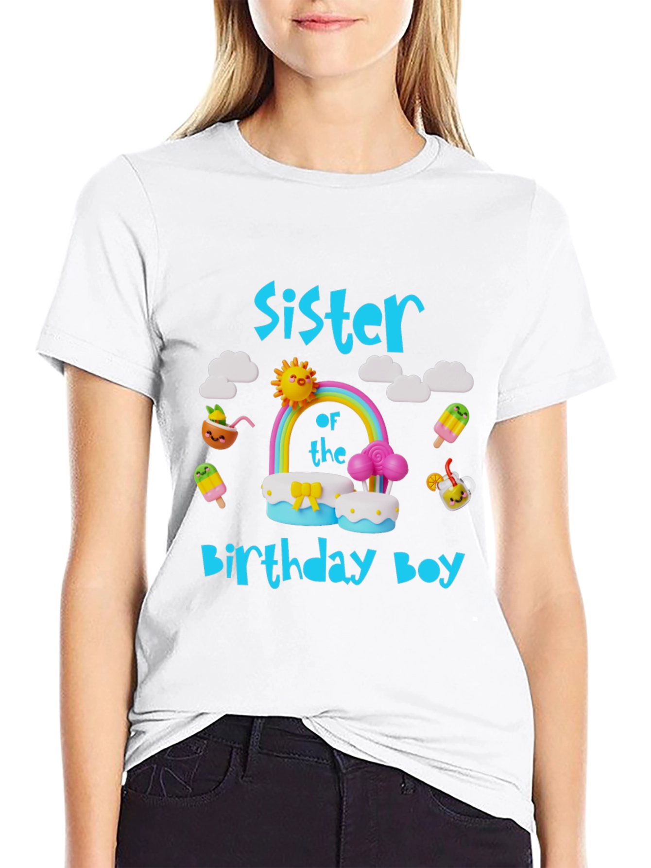 Sister of the Birthday Boy T-Shirt