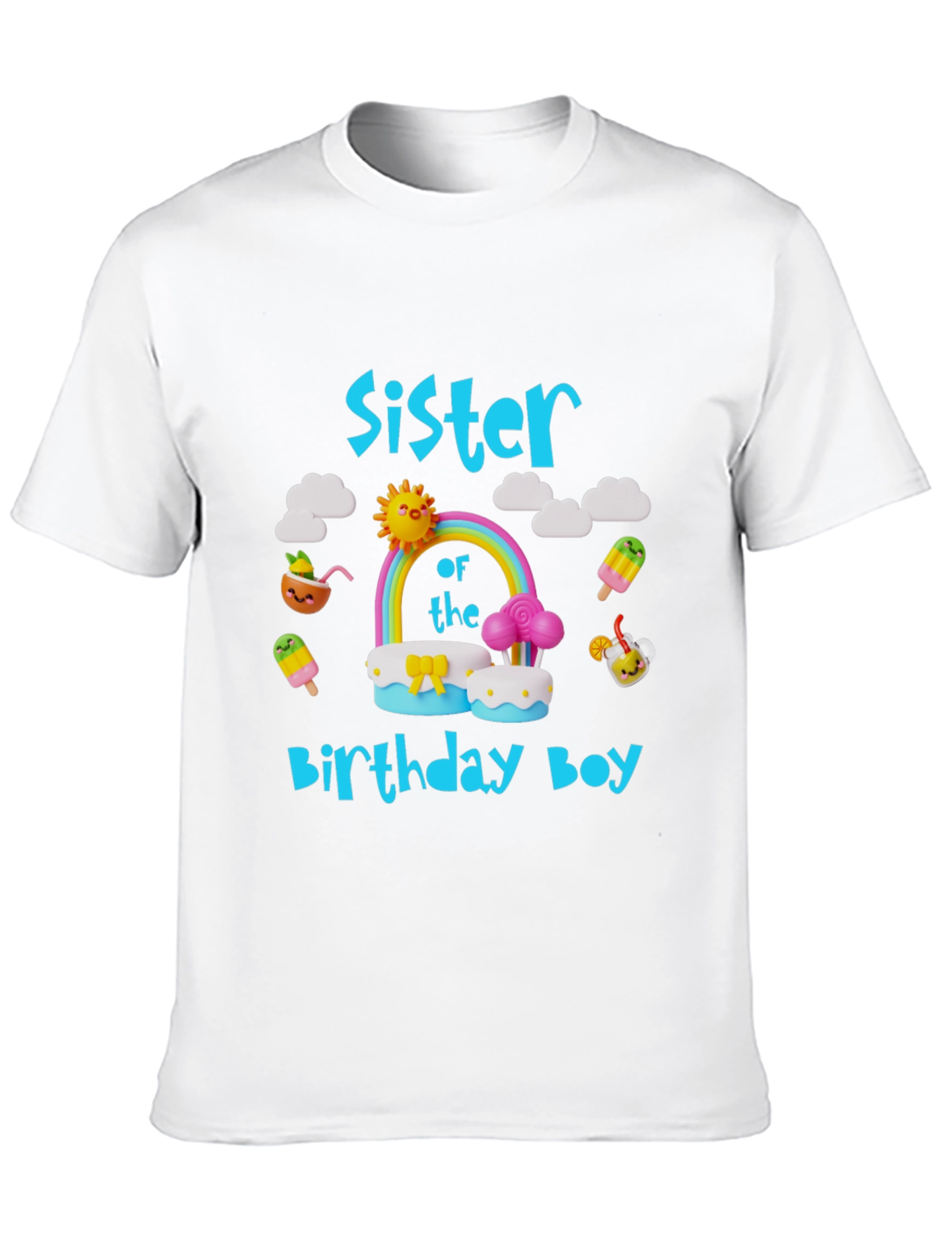 Sister of the Birthday Boy T-Shirt