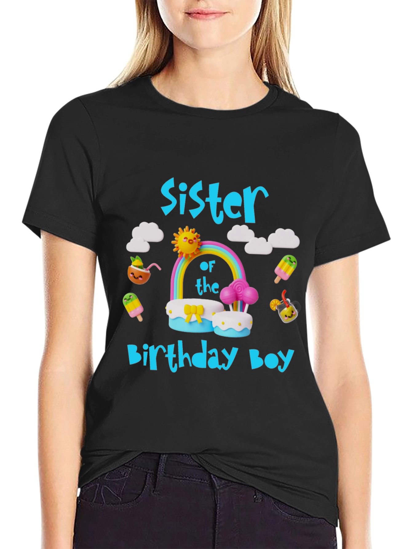 Sister of the Birthday Boy T-Shirt