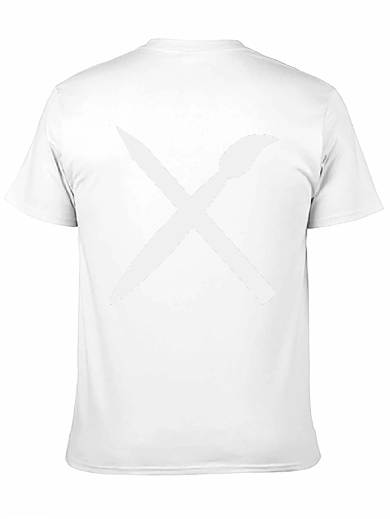 Artists Tee: Brush & Pencil Graphic T-Shirt