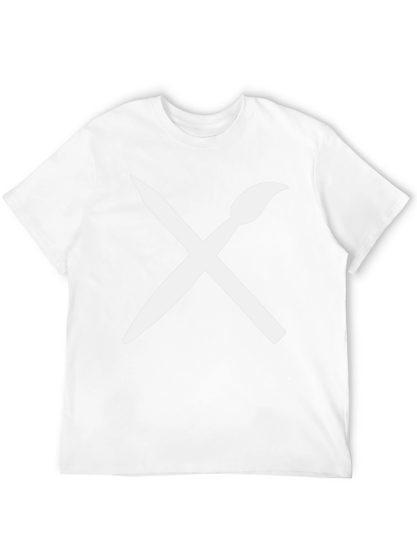 Artists Tee: Brush & Pencil Graphic T-Shirt