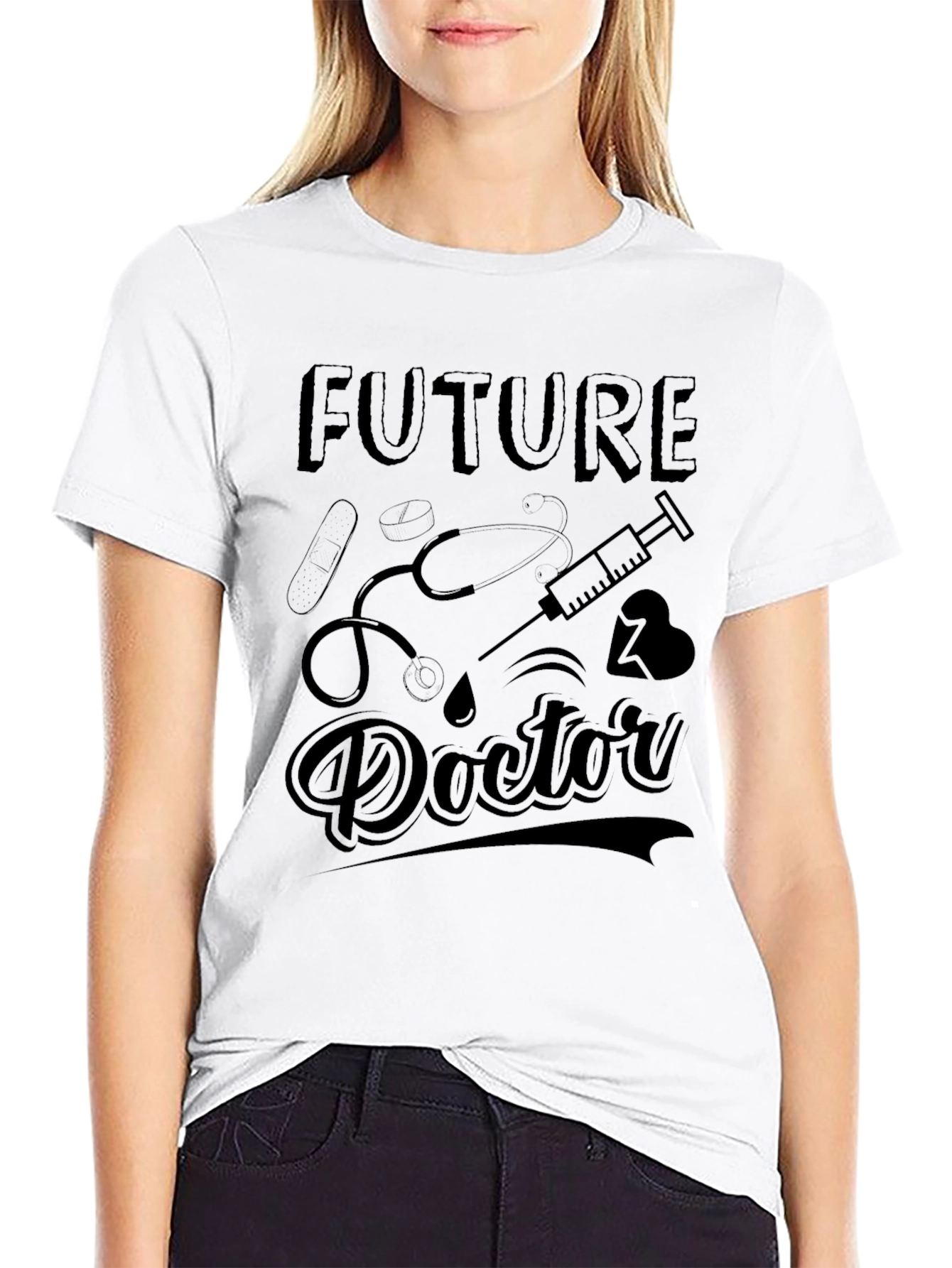 Future Doctor Graphic T-Shirt - Medical Student Apparel