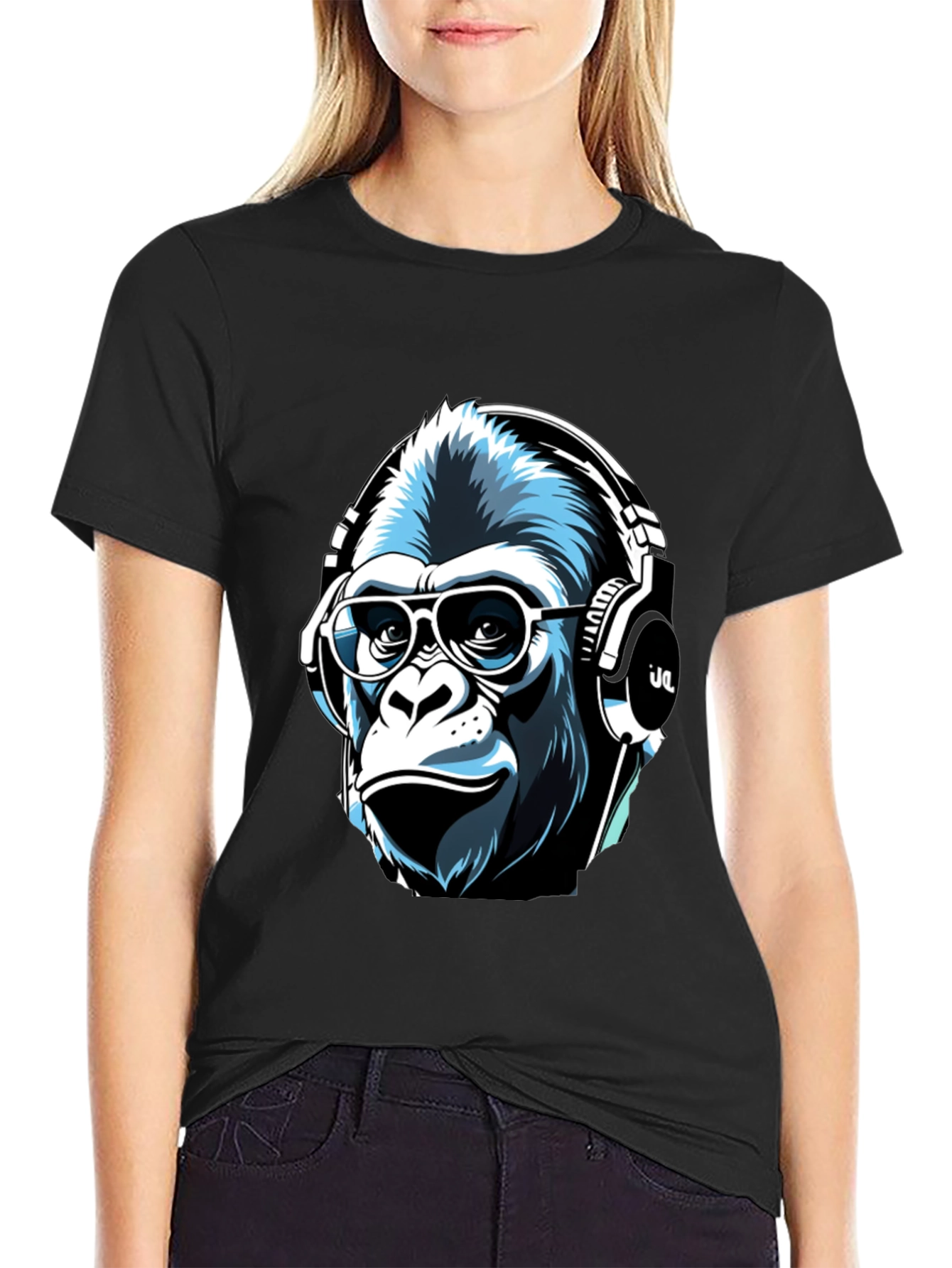 Cool Ape Graphic Tee - Mens Black T-Shirt
