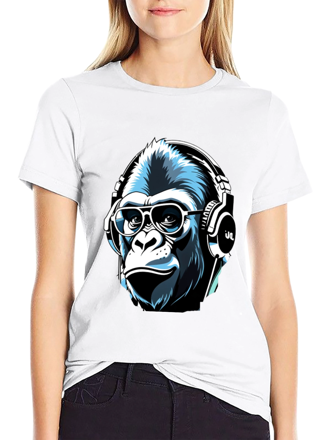 Cool Ape Graphic Tee - Mens Black T-Shirt