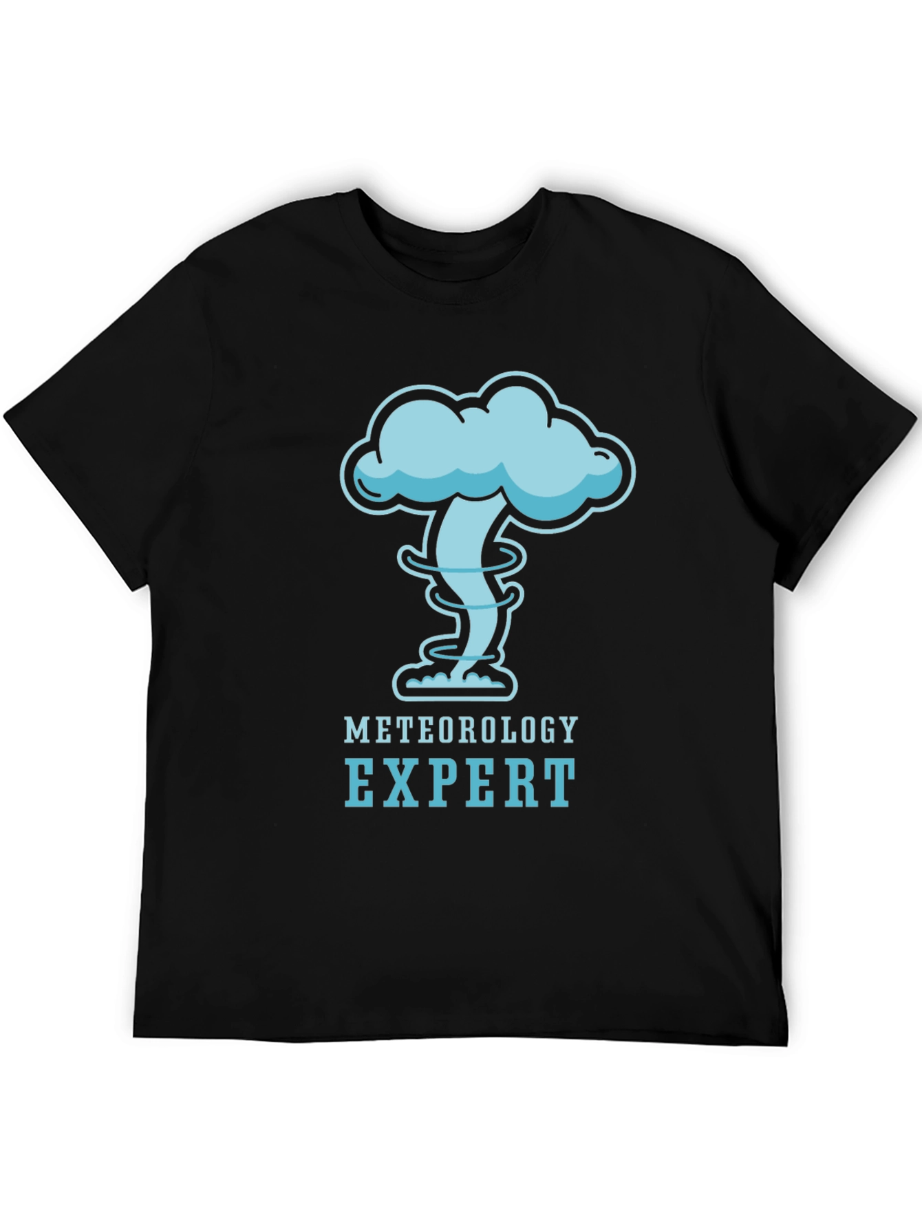 Meteorology Expert Tornado Cloud Graphic T-Shirt
