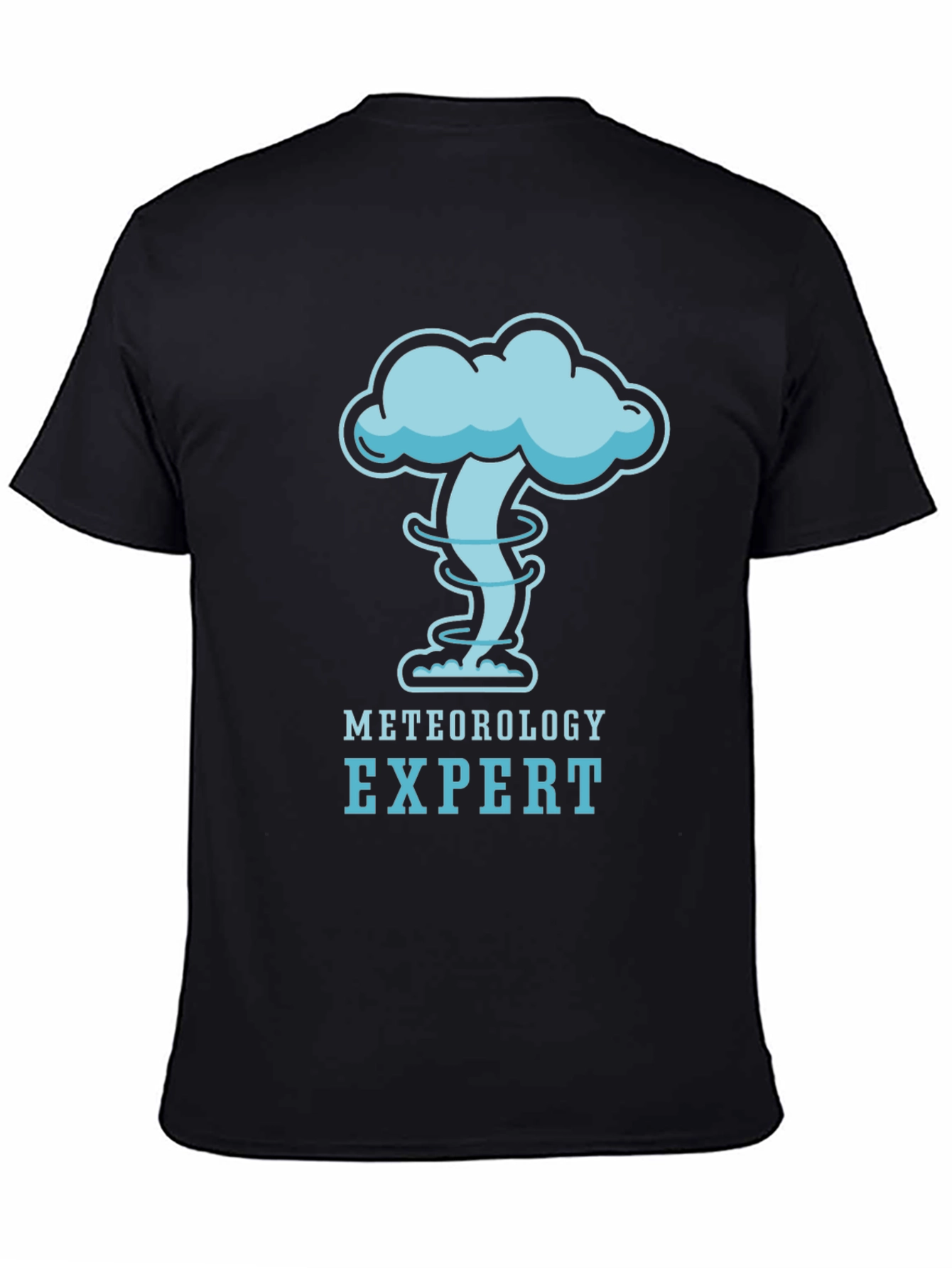 Meteorology Expert Tornado Cloud Graphic T-Shirt