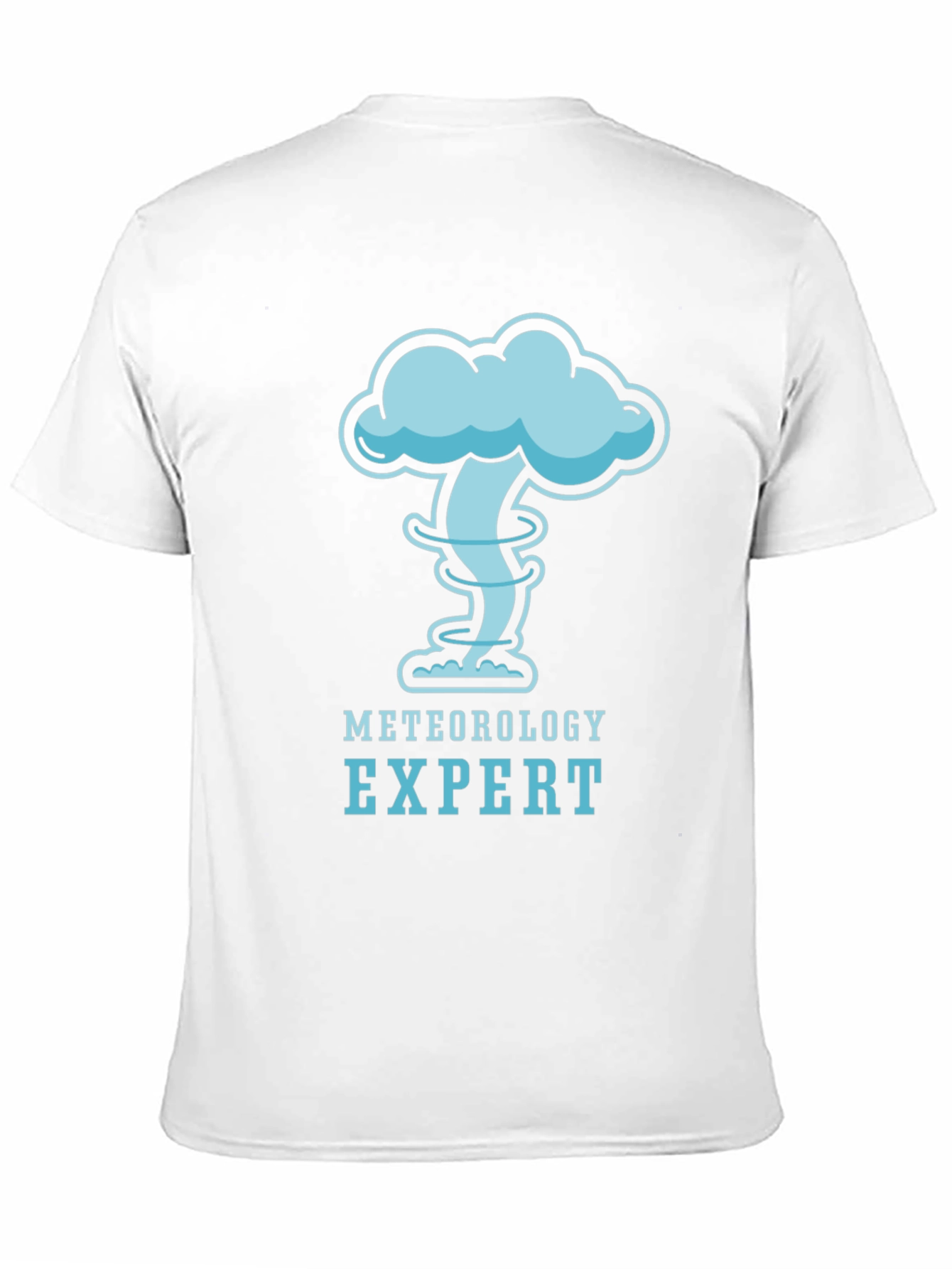 Meteorology Expert Tornado Cloud Graphic T-Shirt