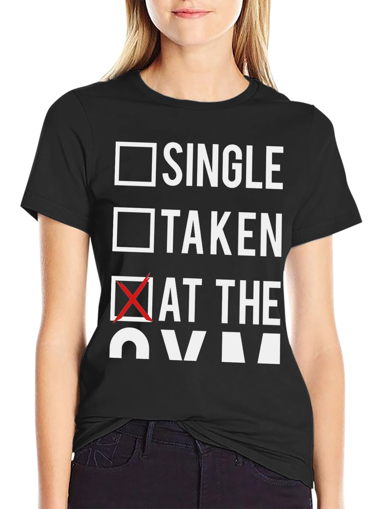 Single Taken At The Gym Graphic T-Shirt
