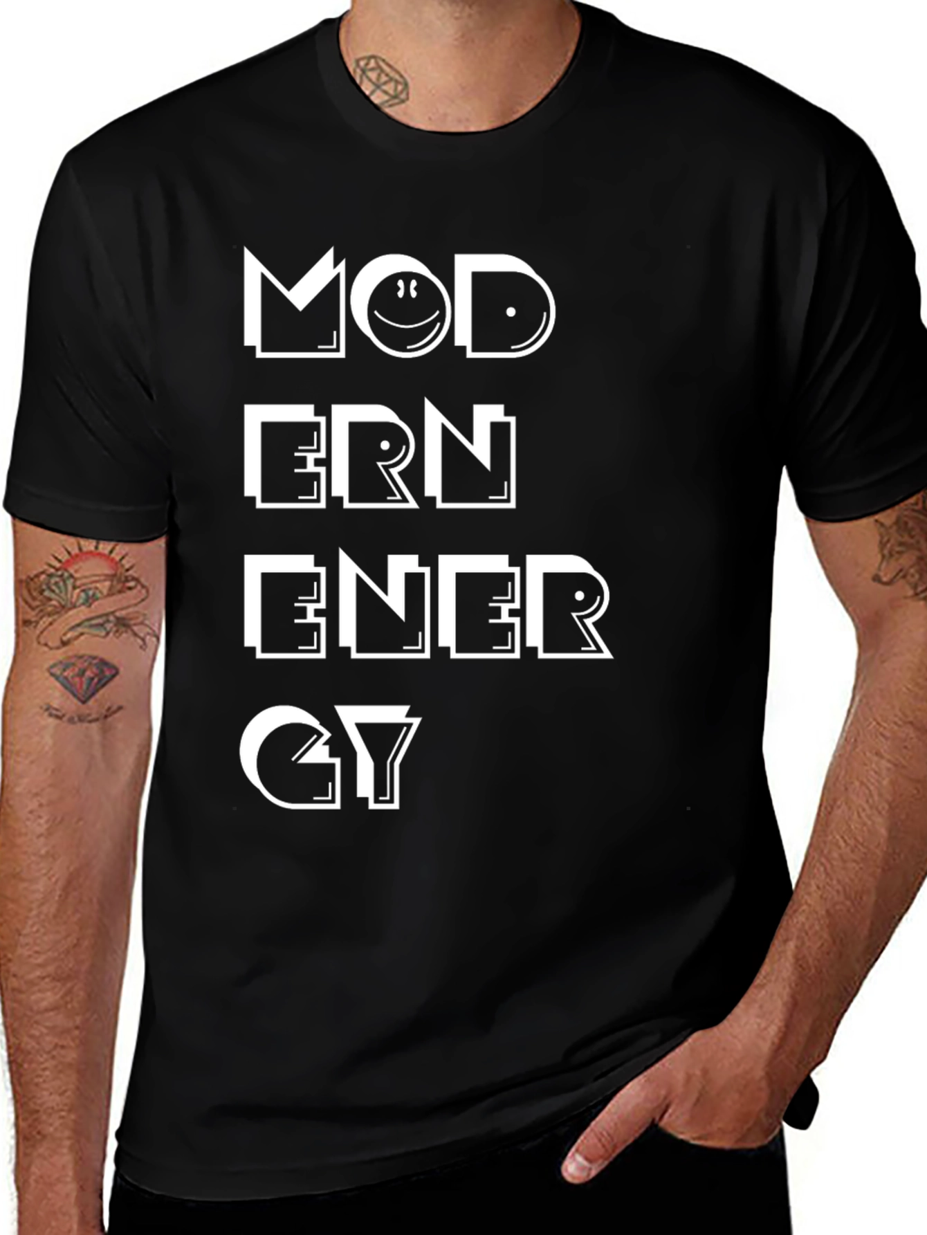 Modern Energy Graphic T-Shirt