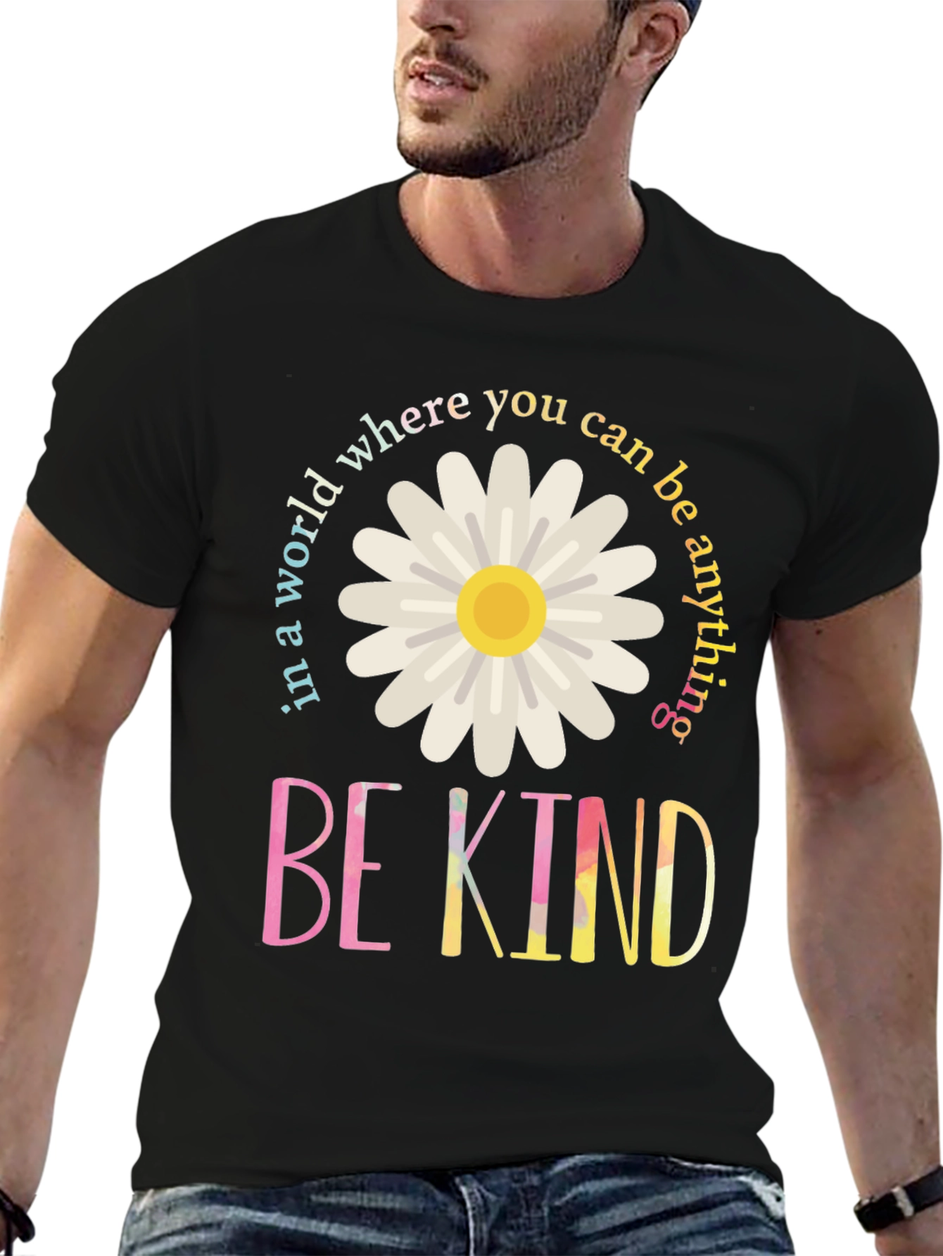 Be Kind Daisy Graphic T-Shirt