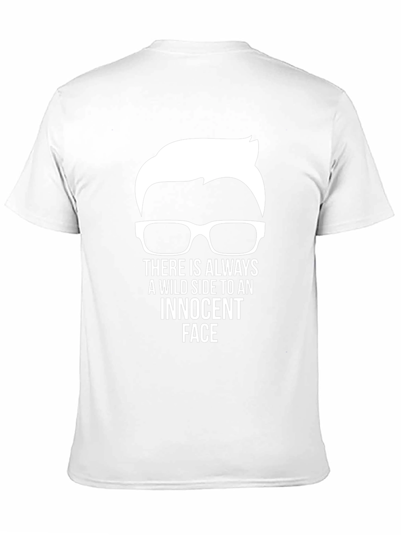 Innocent Face Wild Side Graphic T-Shirt