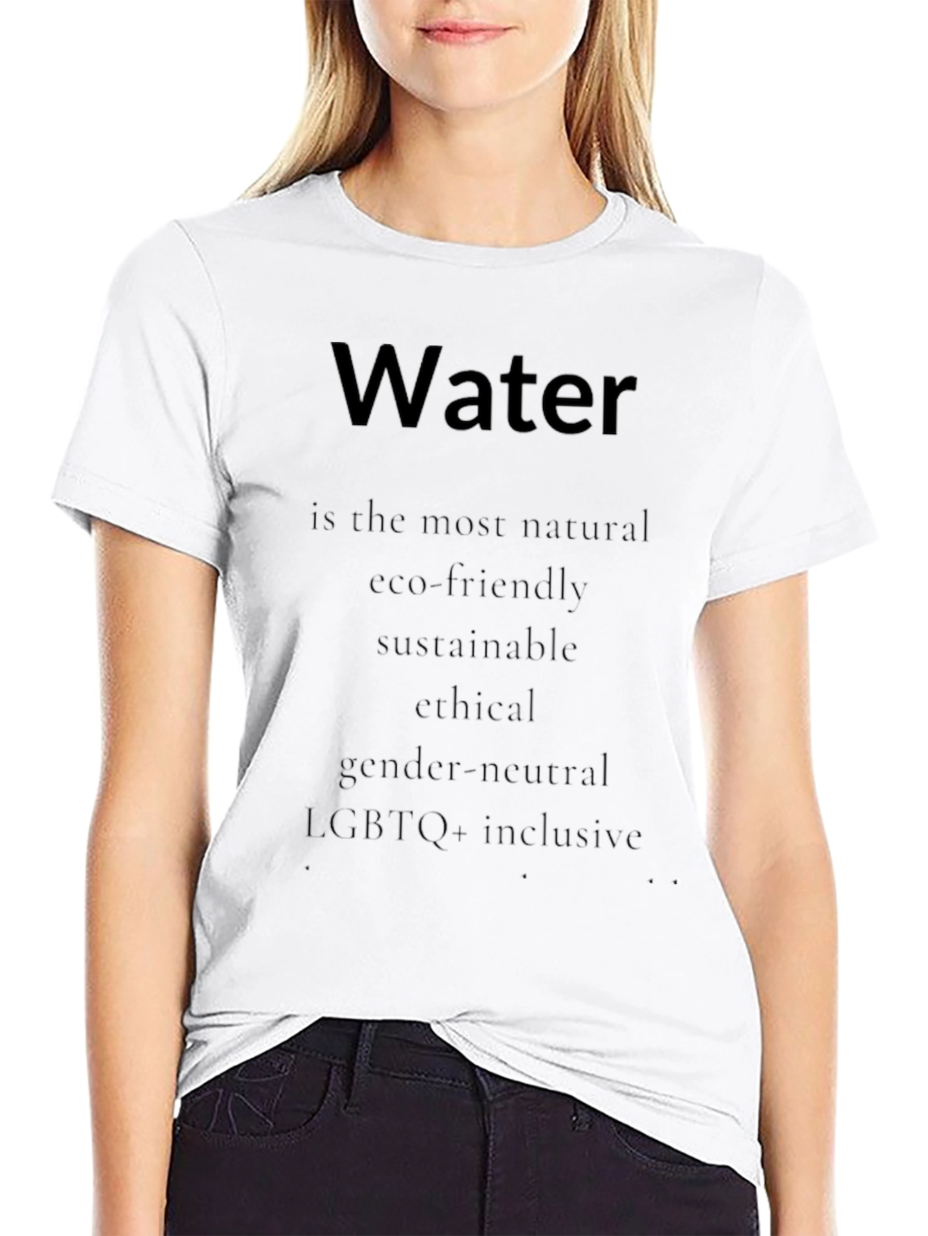 Water is Life Eco-Friendly T-Shirt