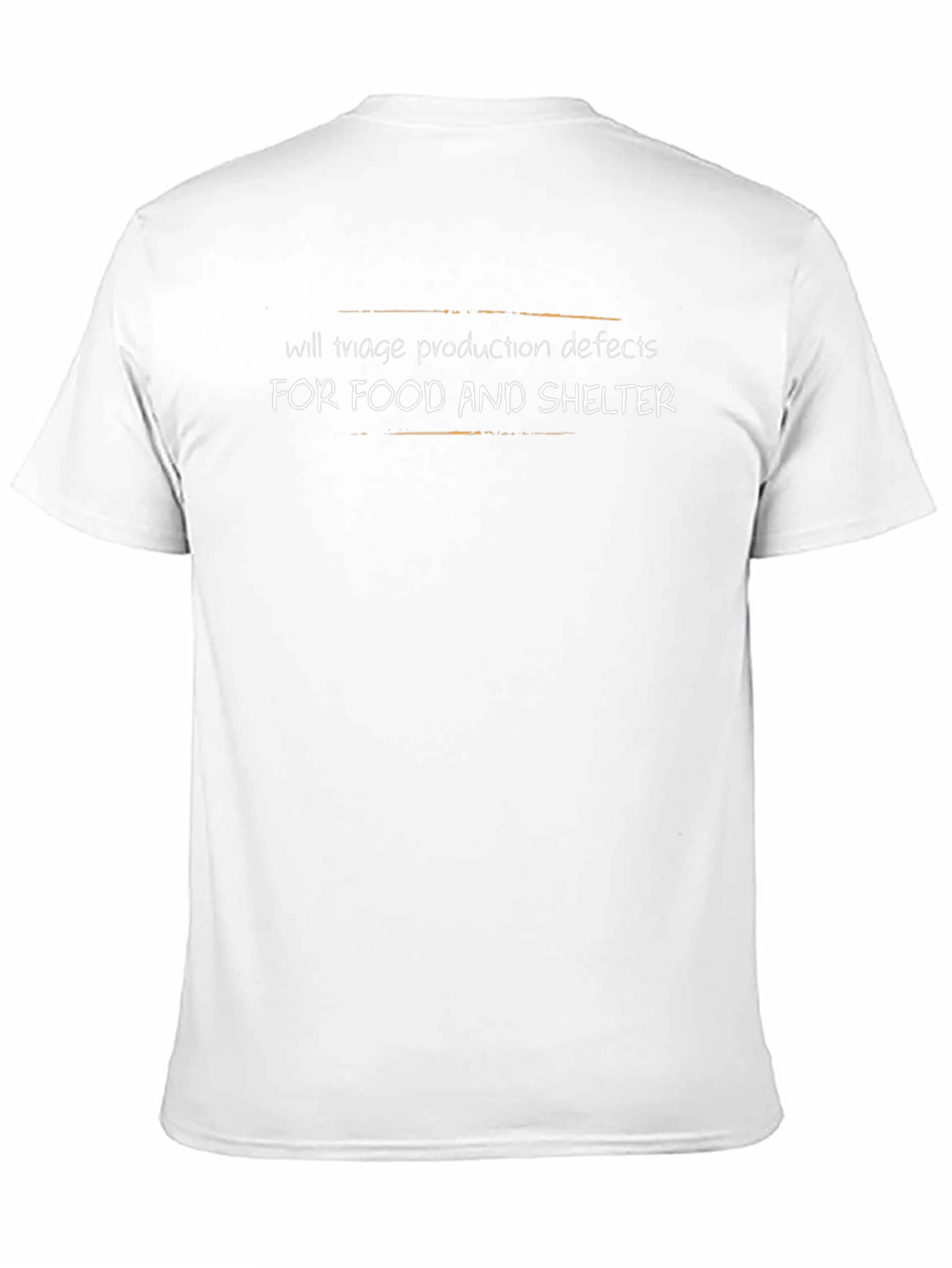 Will Triage For Food & Shelter T-Shirt