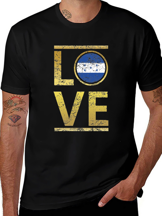 Honduras Flag Love T-Shirt